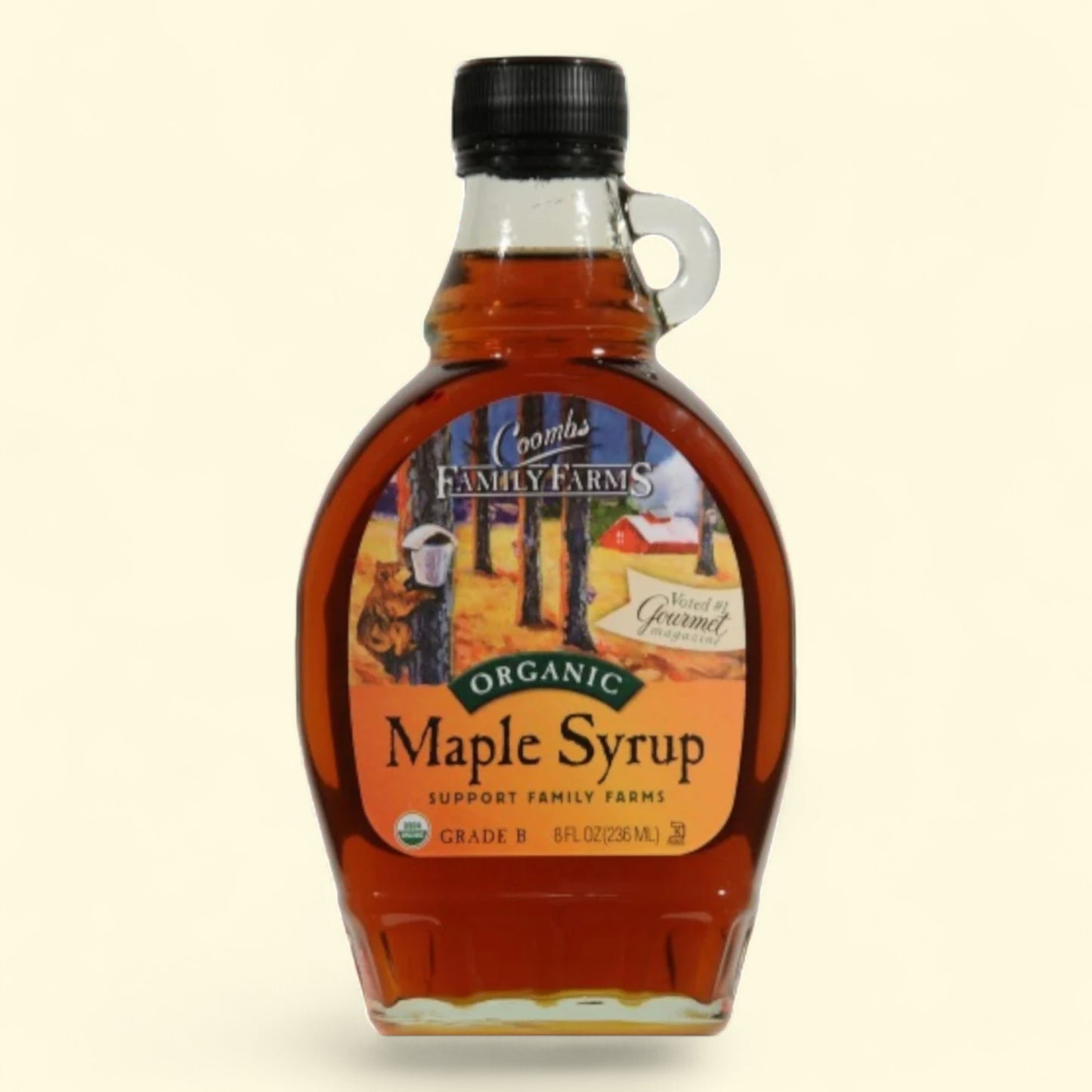 Coombs Family Farms Grade B Organic Maple Syrup, 8oz