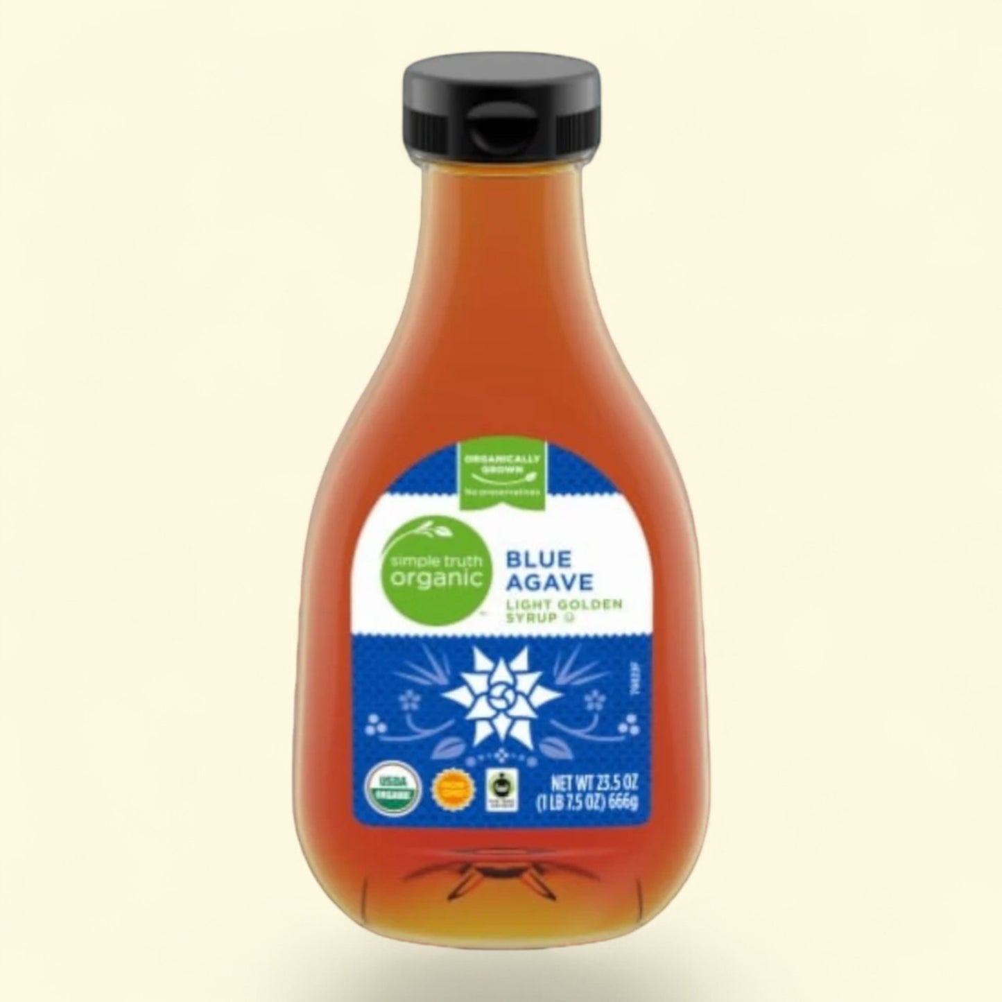Simple Truth Organic, Blue Agave Light Golden Syrup, 23.5oz