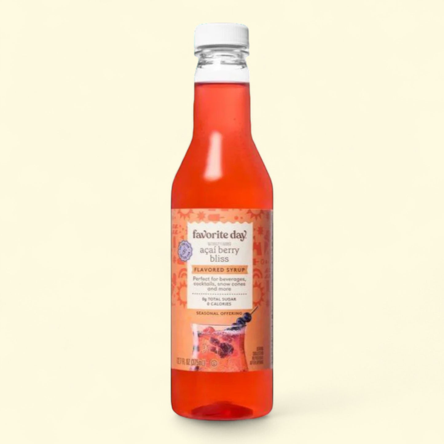 Favorite Day, Acai Berry Bliss Syrup, 12.7 fl oz — authentic US product shipped worldwide by Treatspree