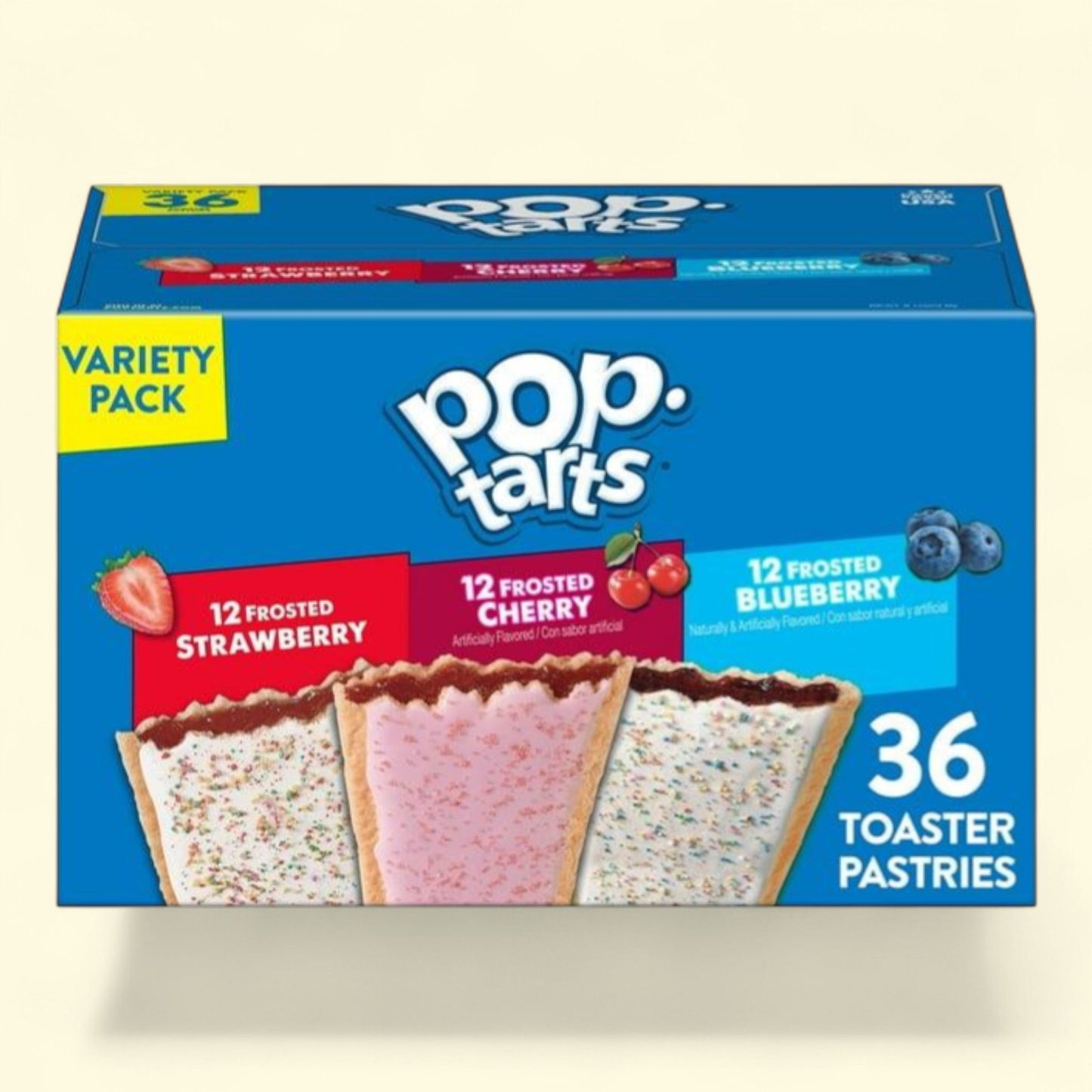 Pop-Tarts Variety Pack Toaster Pastries, 60.9 oz, 36 Count