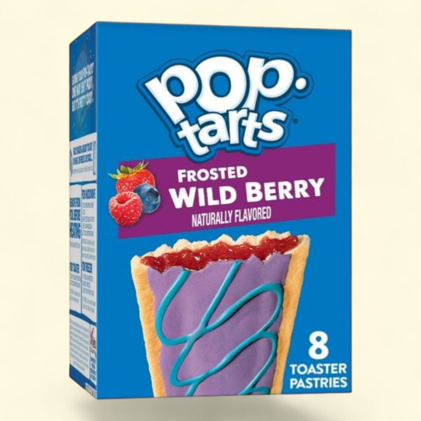 Pop-Tarts Wild Berry Toaster Pastries, 13.5 oz, 8 count