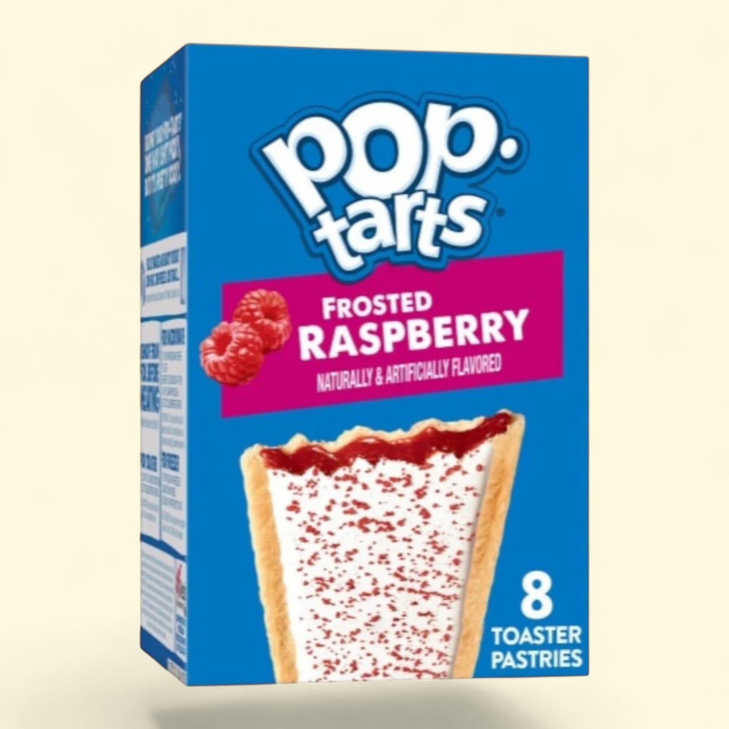 Pop-Tarts, Frosted Raspberry Toaster Pastries, 8 count