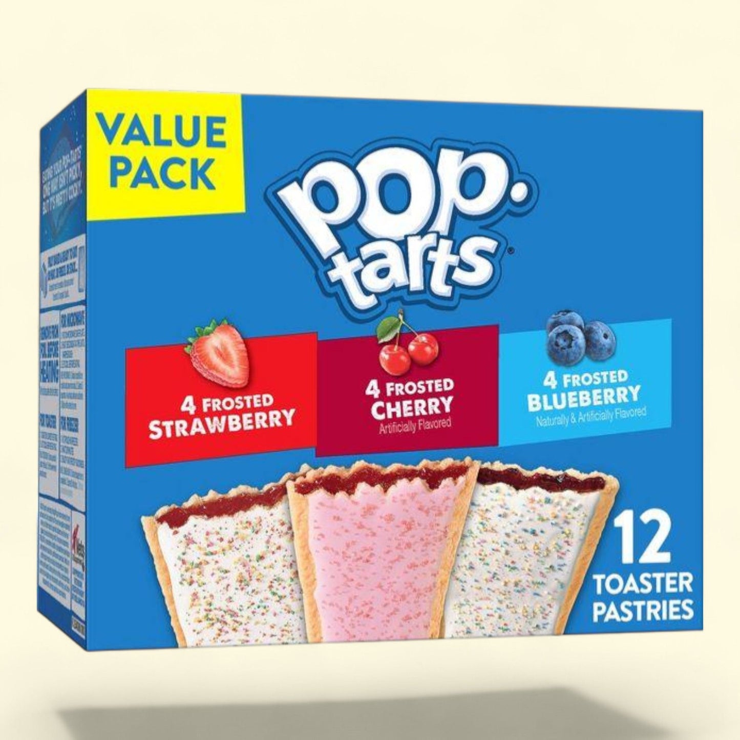 Pop-Tarts Frosted Fruit Variety Pack, 12ct / 20.3oz