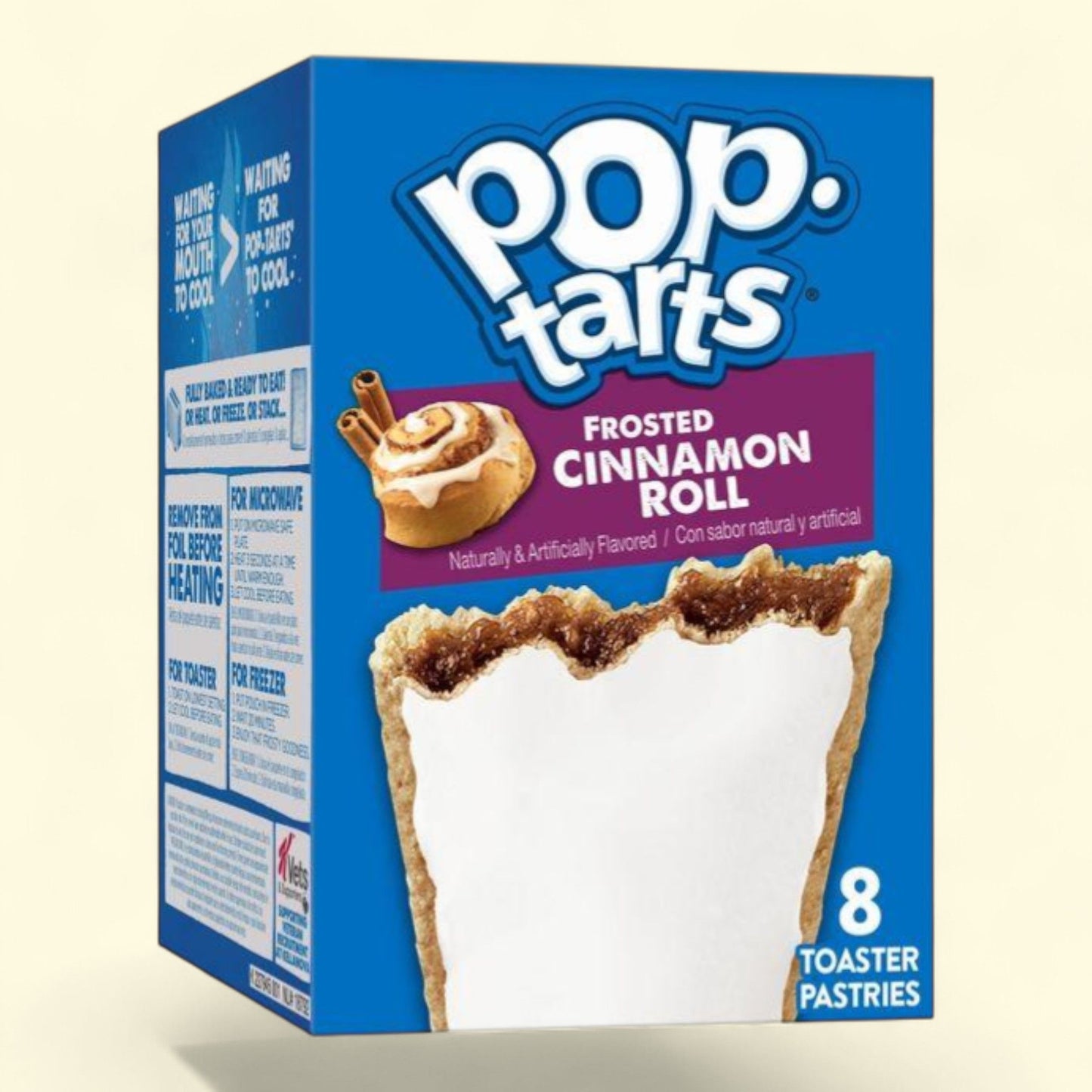 Pop-Tarts Frosted Cinnamon Roll Toaster Pastries, 13.5oz/8ct