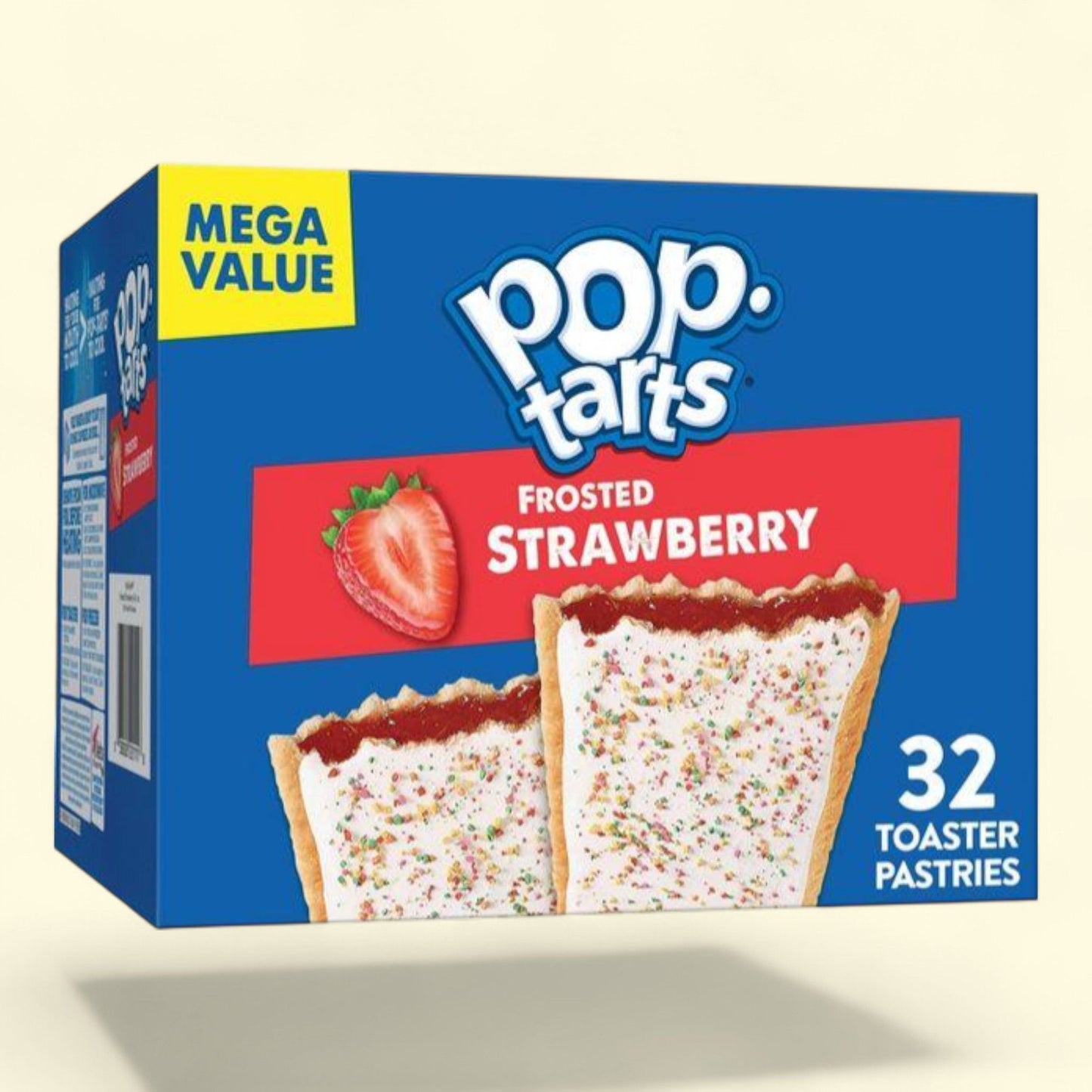 Pop-Tarts Frosted Strawberry Pastries, 32ct / 54.1oz