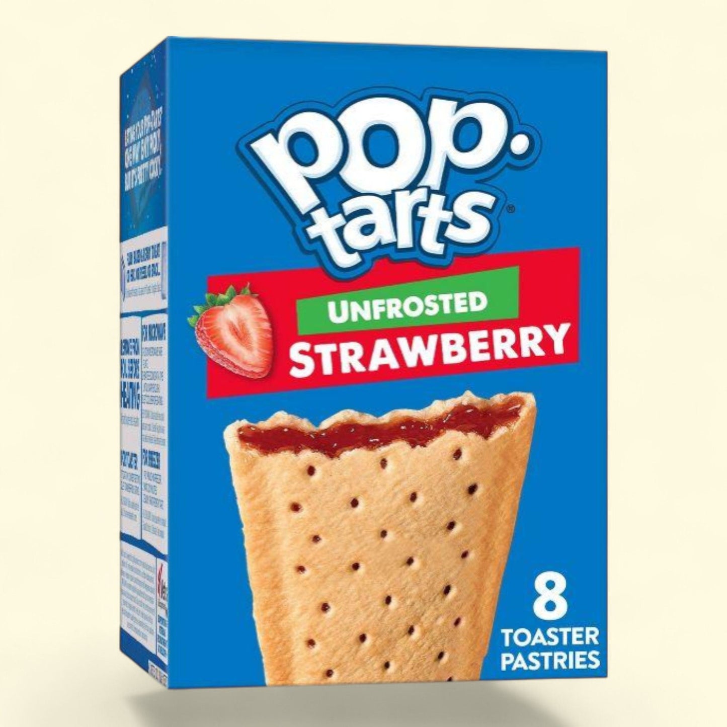 Pop-Tarts Unfrosted Strawberry Toaster Pastries, 8ct / 13.5oz