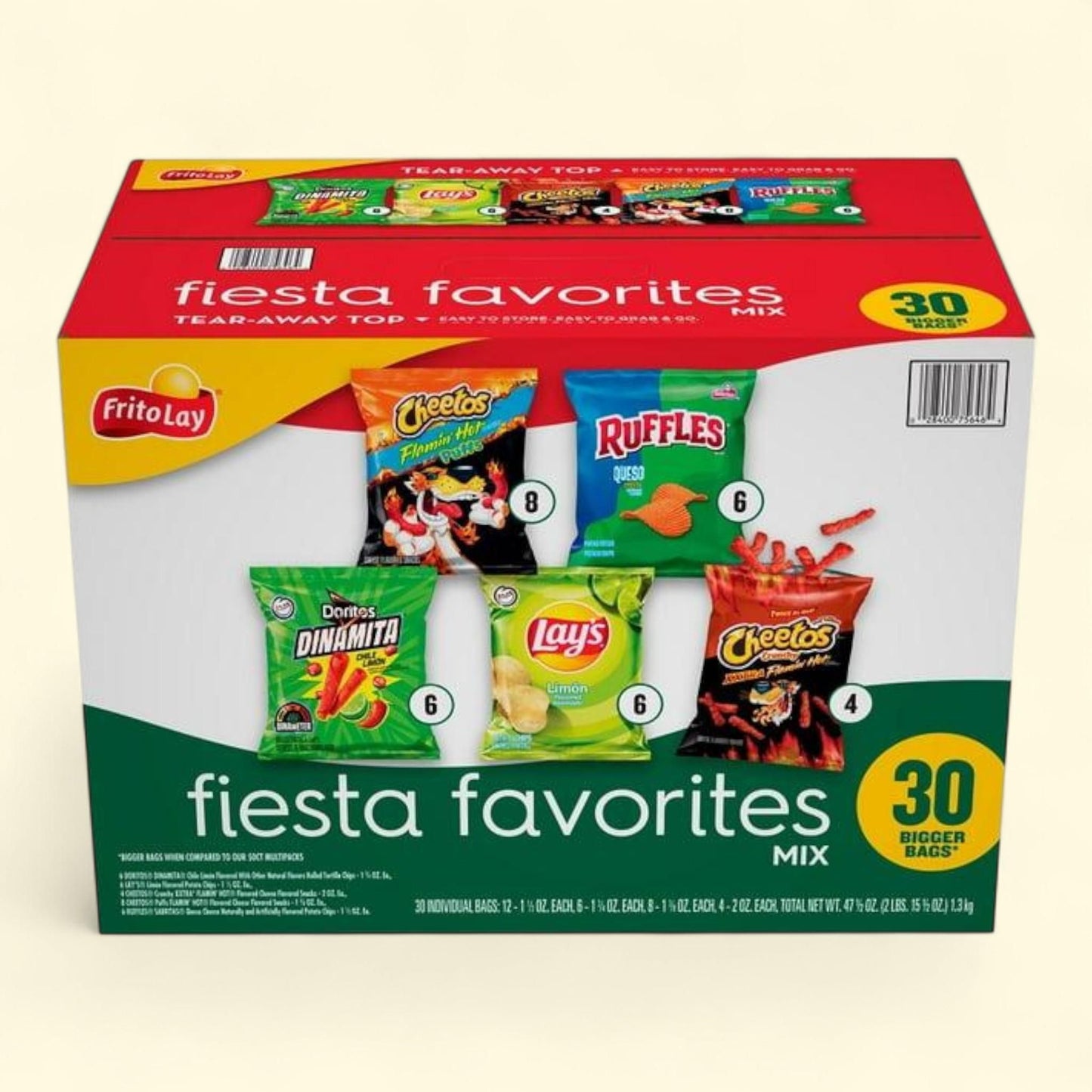 Frito-Lay Fiesta Favorites Mix, 30 pk.