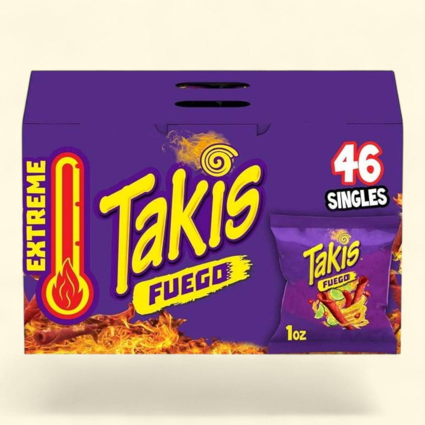 Takis Fuego Rolled Tortilla Chips, 1 oz.