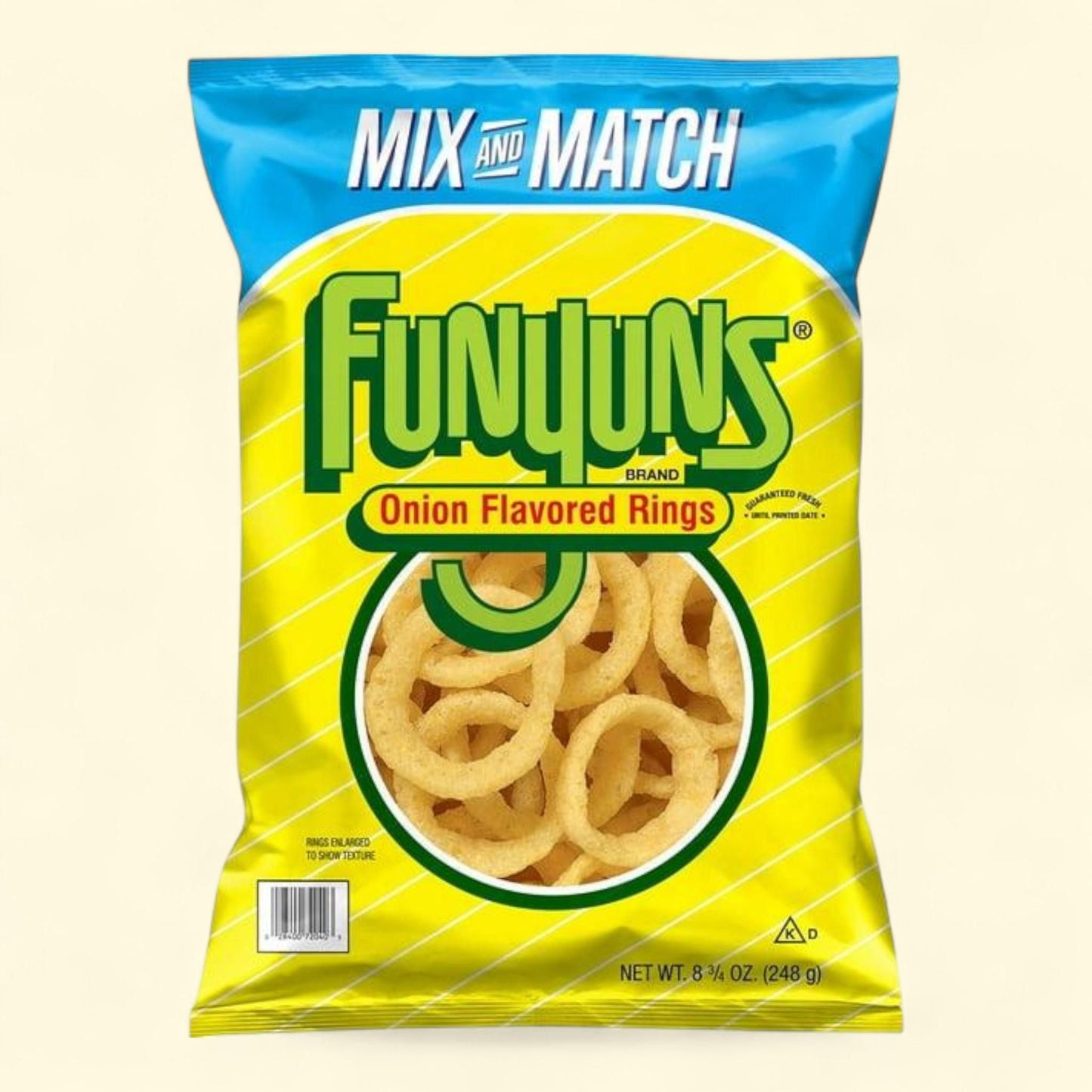 Funyuns Onion Rings Snacks, 8.75 oz.