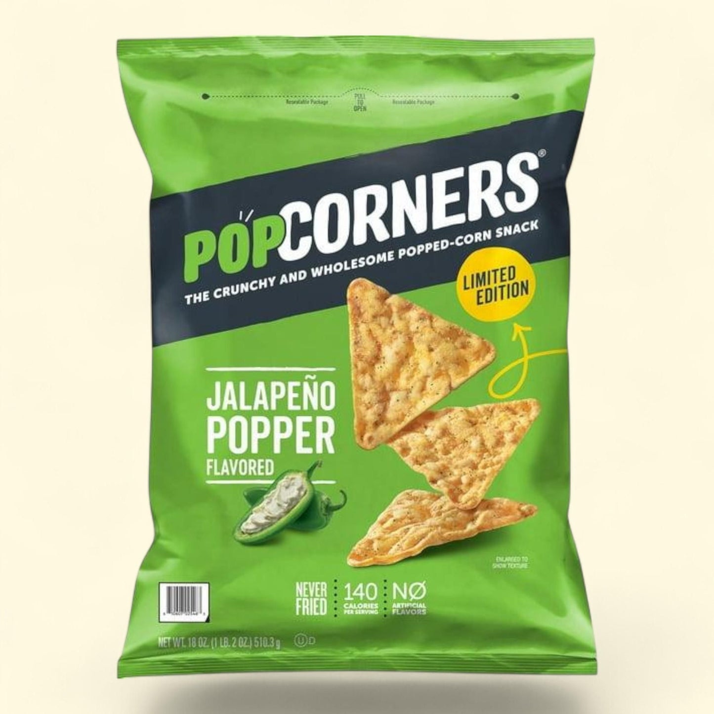 PopCorners Jalapeno Popper Chips, 18 oz.