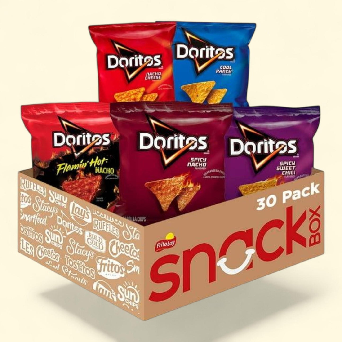 Doritos Mix Variety Pack, 30 pk. — authentic US product shipped worldwide by Treatspree