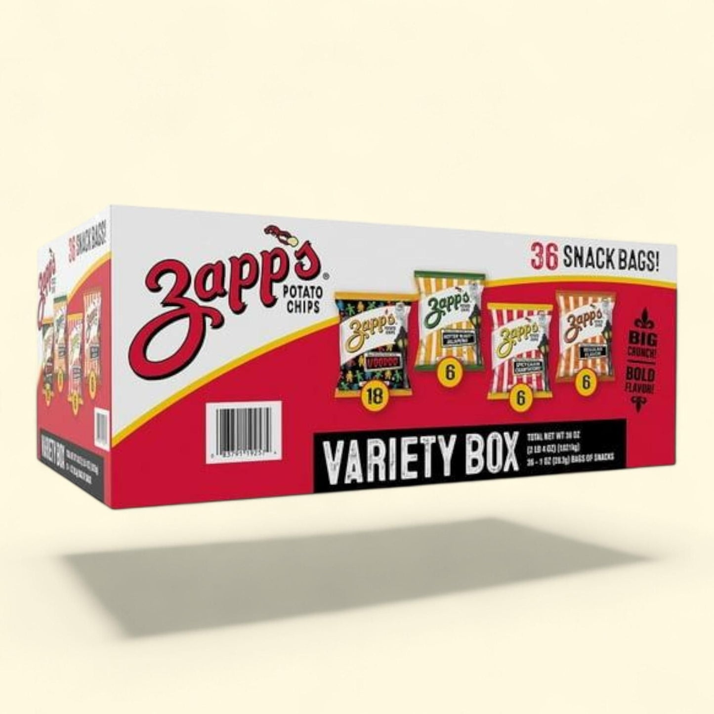 Zapp's Potato Chips, 1 oz., 36 pk.