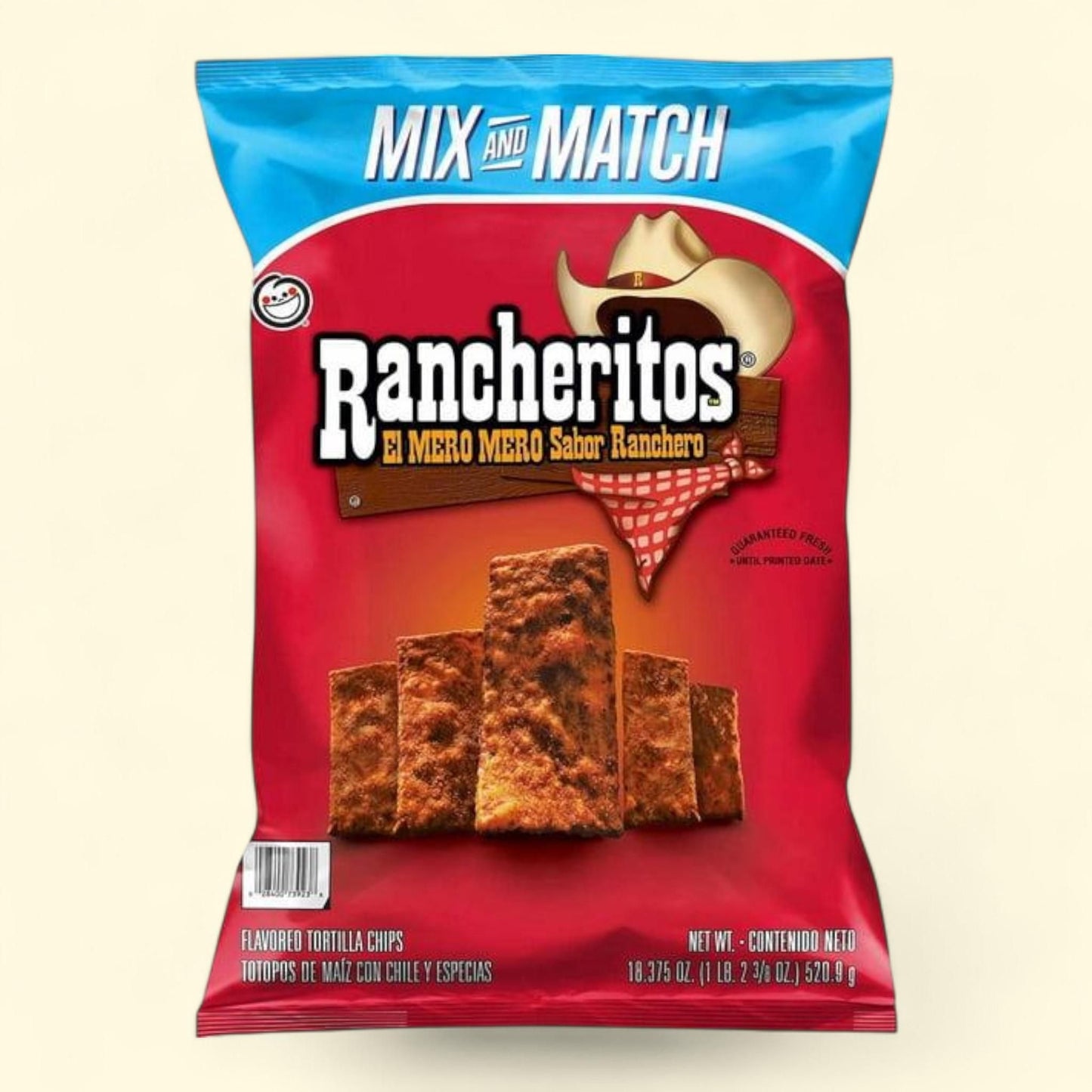 Rancheritos El Mero Sabor Tortilla Chips, 18.37 oz.