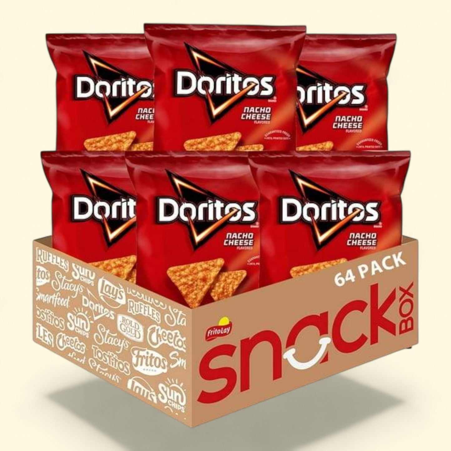 Doritos Nacho Cheese Tortilla Chips, 1.75 oz.