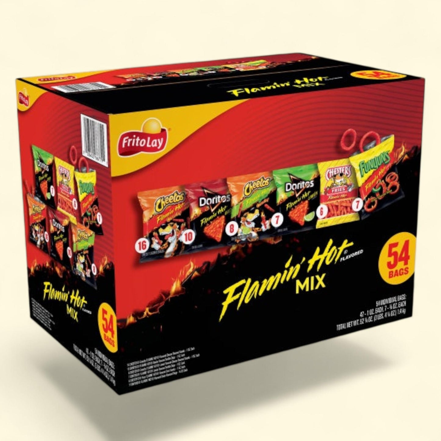 Frito-Lay Flamin' Hot Mix, 54-count