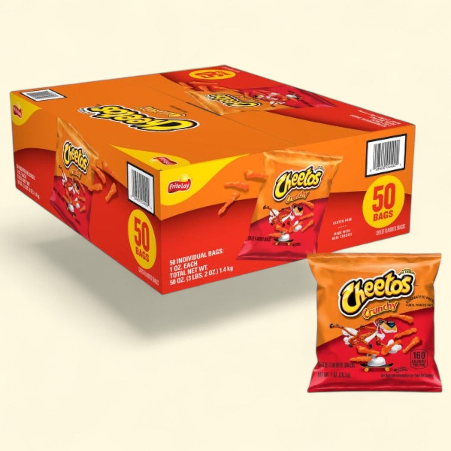 Cheetos Crunchy, Original, 1 oz, 50-count