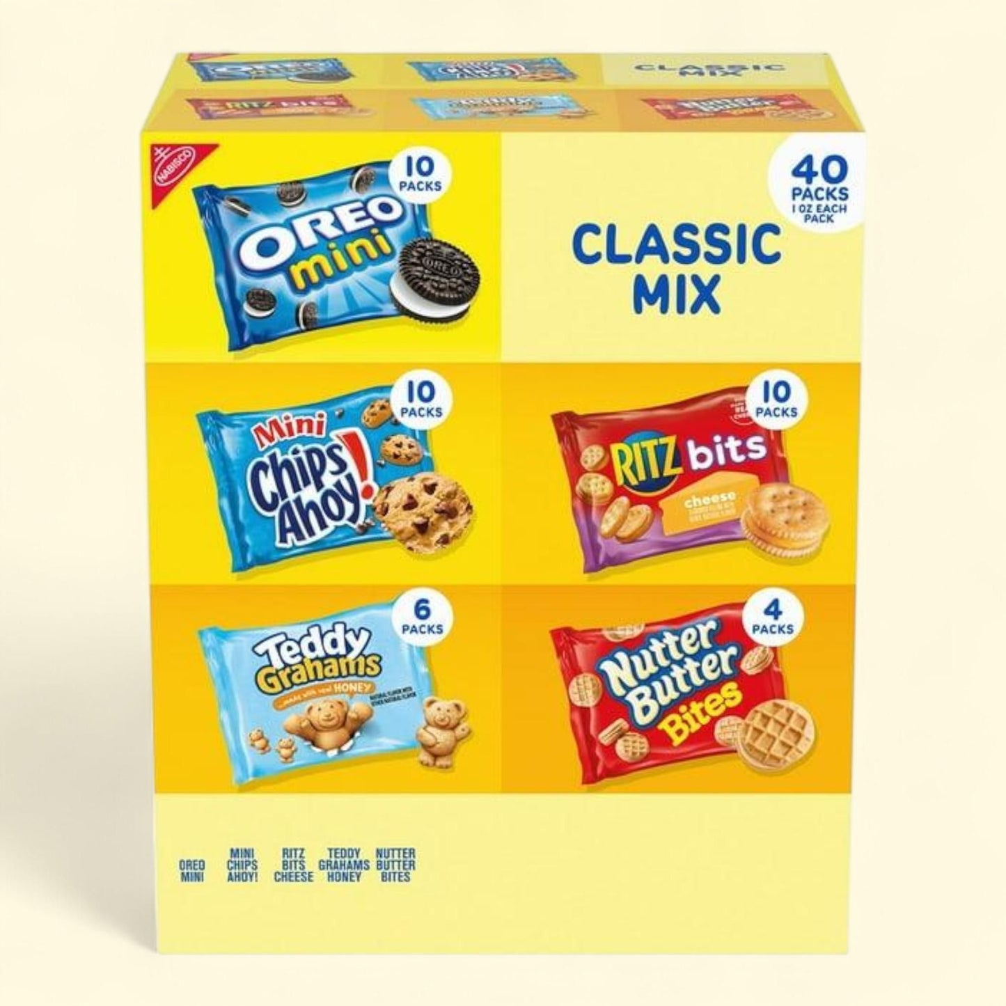 Nabisco Classic Mix Cookie & Cracker, 40 pk.