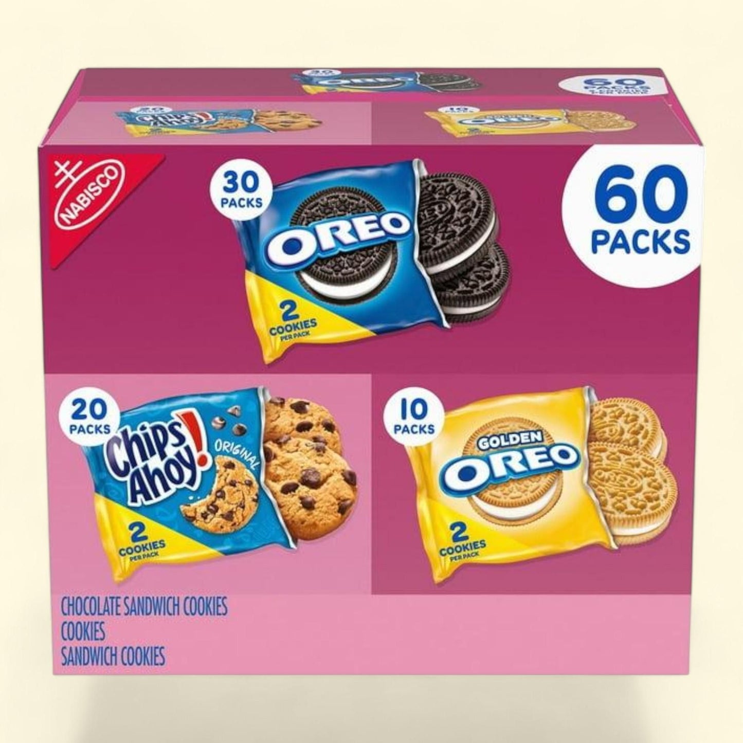 Nabisco Sweet Treats Variety Pack, 60 pk.