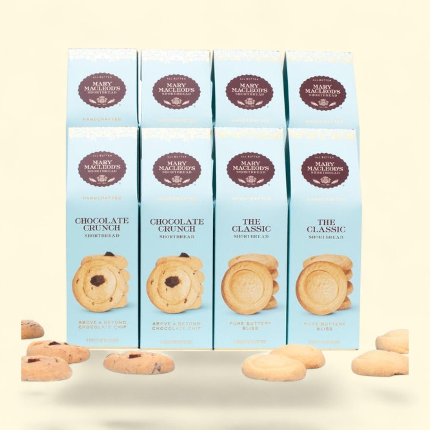 Mary Macleod's Shortbread Cookies Mixed Assortment, 8-pack, 48 Cookies Total