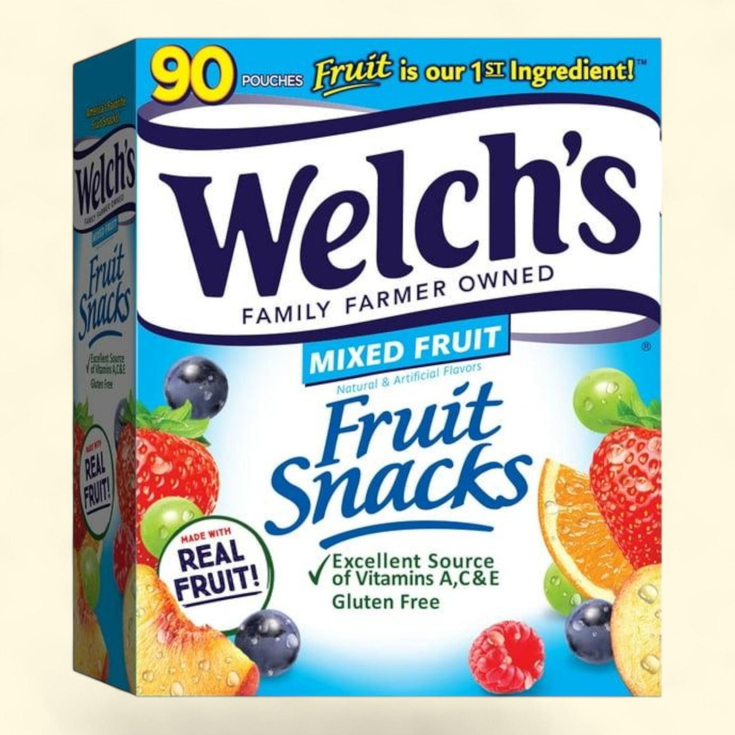 Welch's Mixed Fruit Snack, 0.8 oz, 90 pk