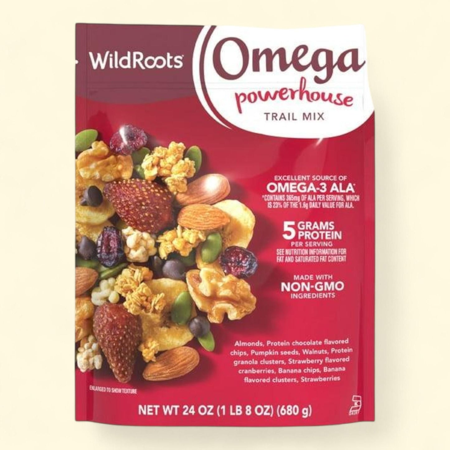 WildRoots Omega Powerhouse Trail Mix, 24 oz.