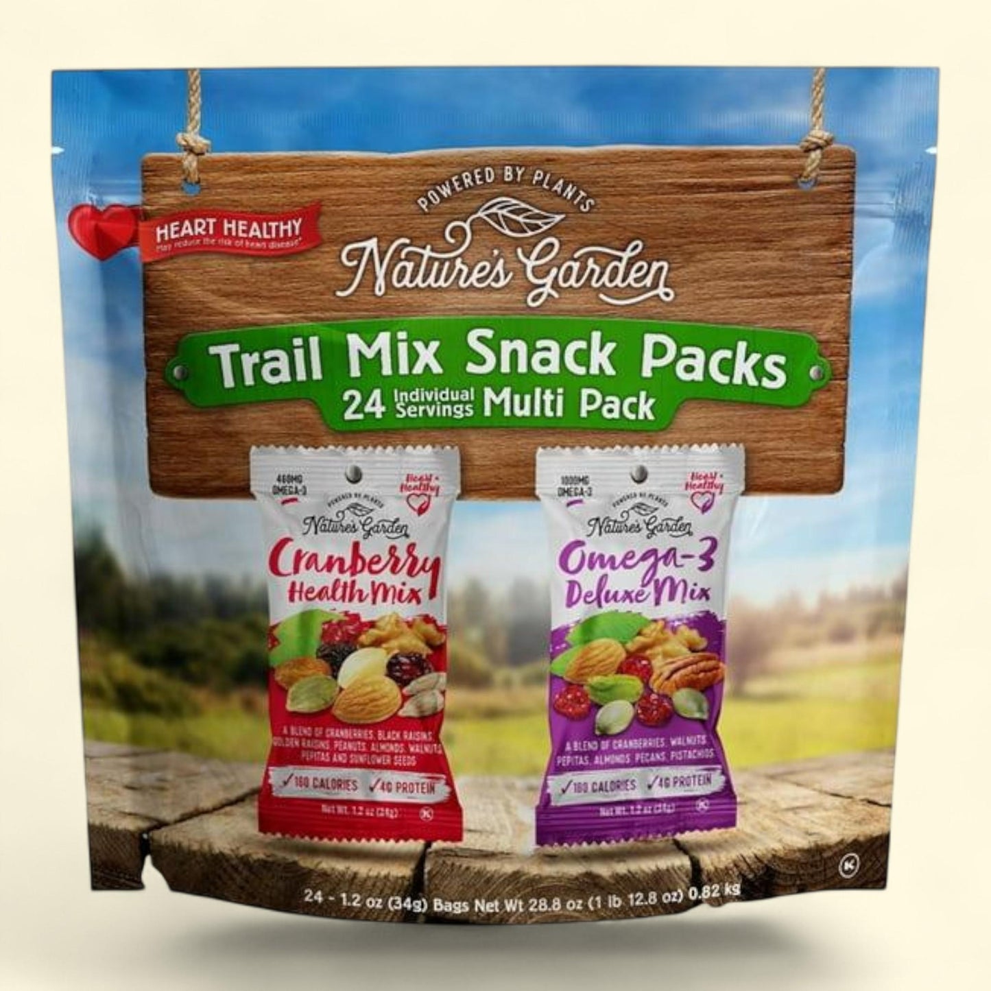 Nature's Garden Trail Mix Snack Packs, 1.2 oz., 24 pk.