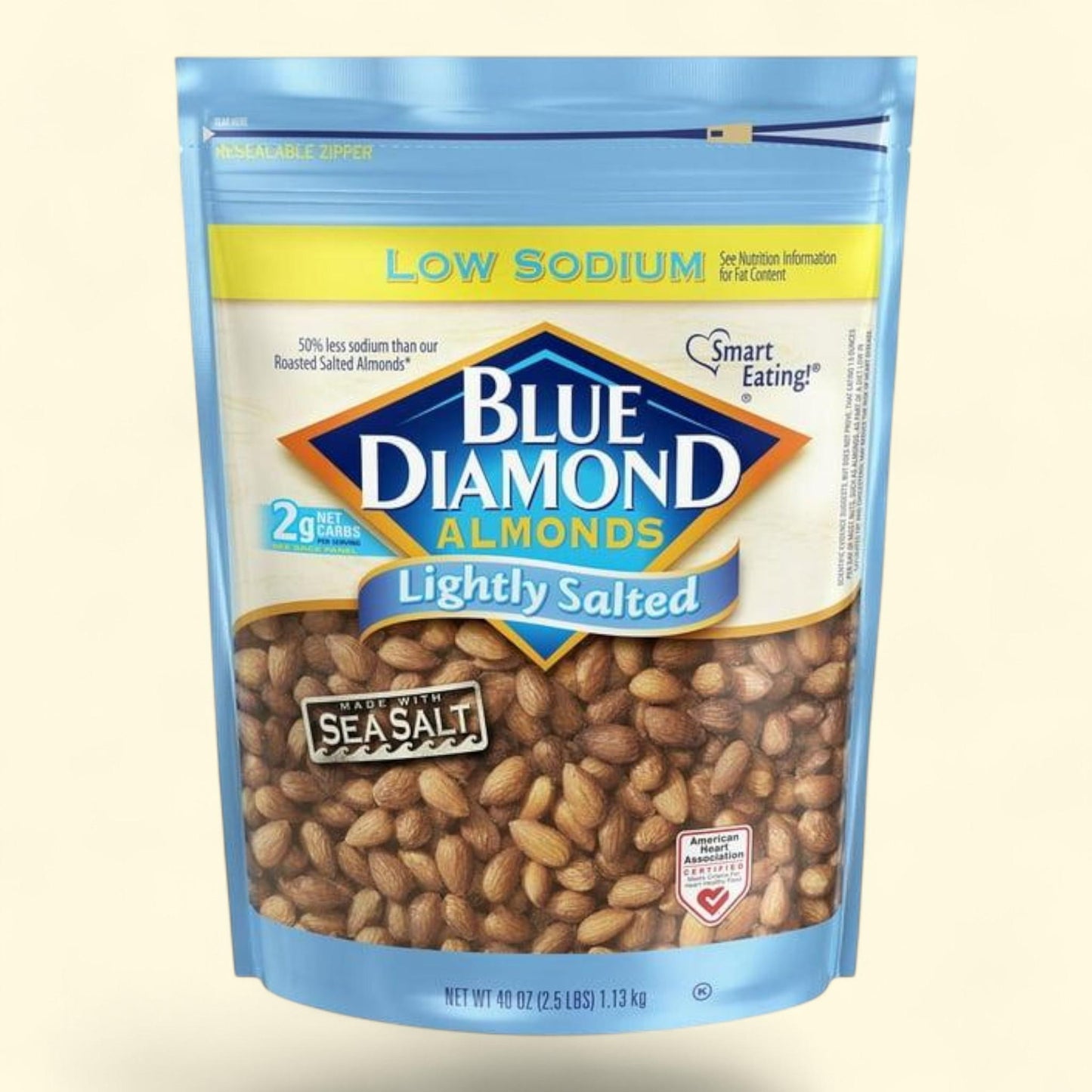 Blue Diamond Whole Almonds, 40 oz.