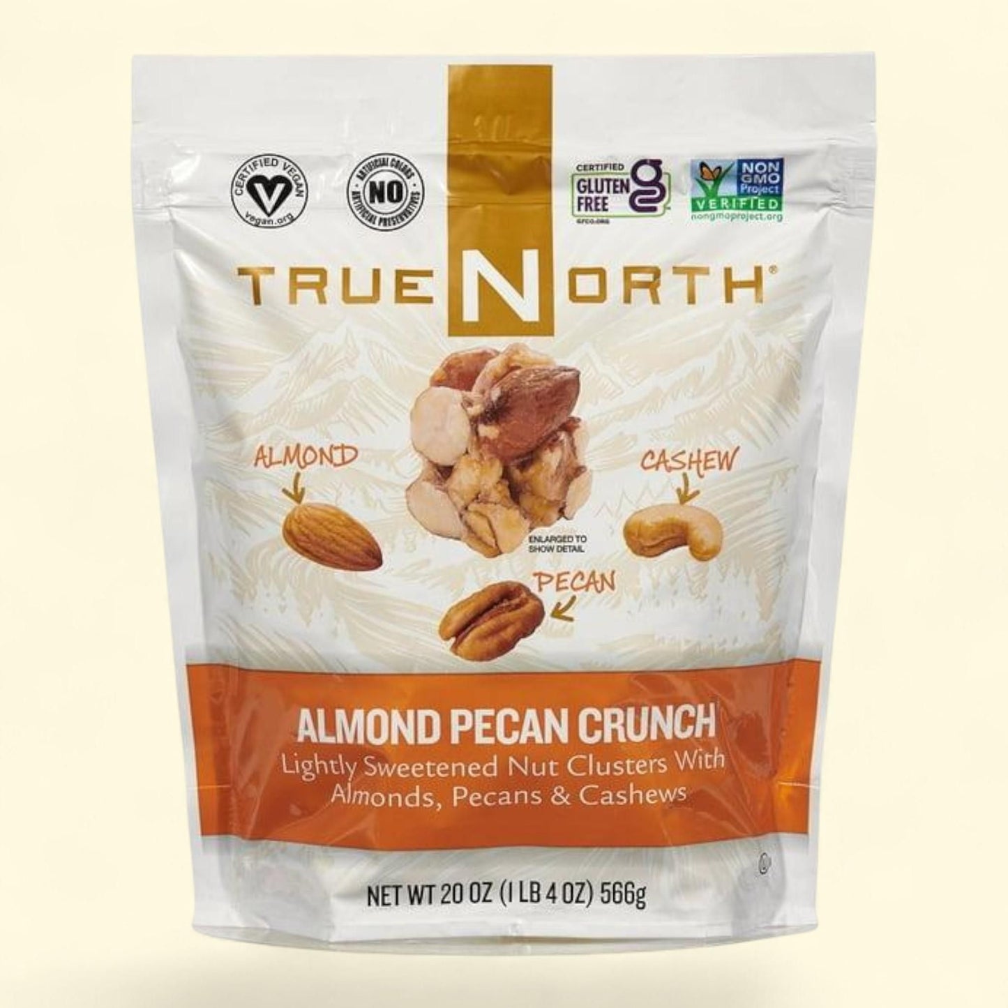 True North Almond Pecan Crunch, 20 oz.