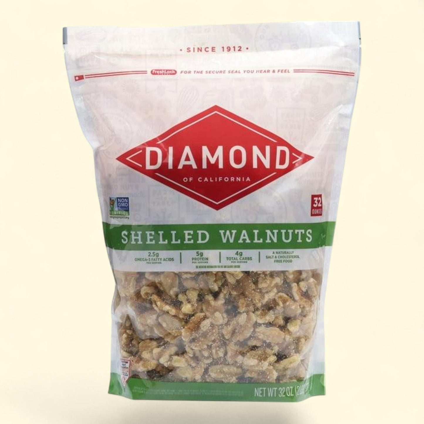 Diamond Shelled Walnuts, 32 oz.