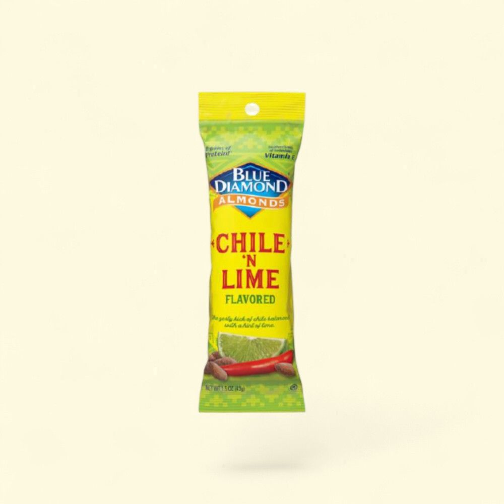 Blue Diamond Chile 'n Lime Almonds — authentic US product shipped worldwide by Treatspree