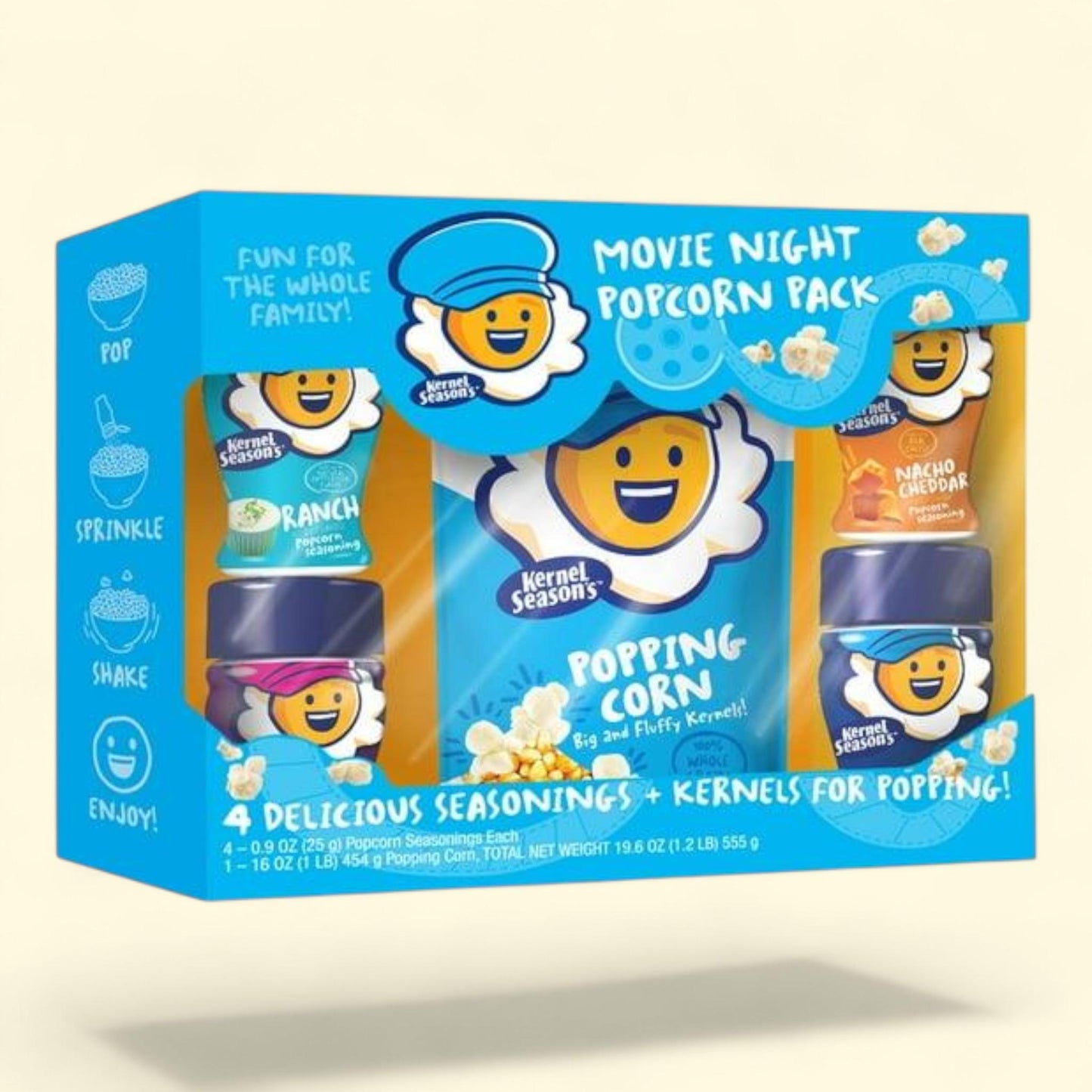 Kernel Season's Popcorn Seasoning & Kernels, Variety Pack, 5 pk.