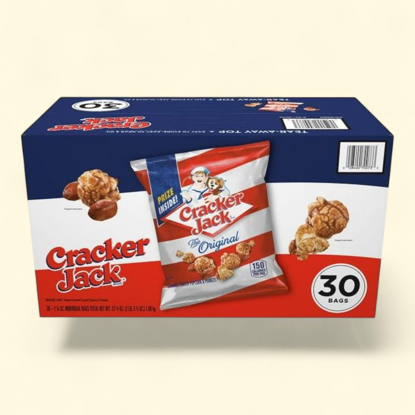 Cracker Jack Original Popcorn and Peanuts, 1.25 oz., 30 pk.
