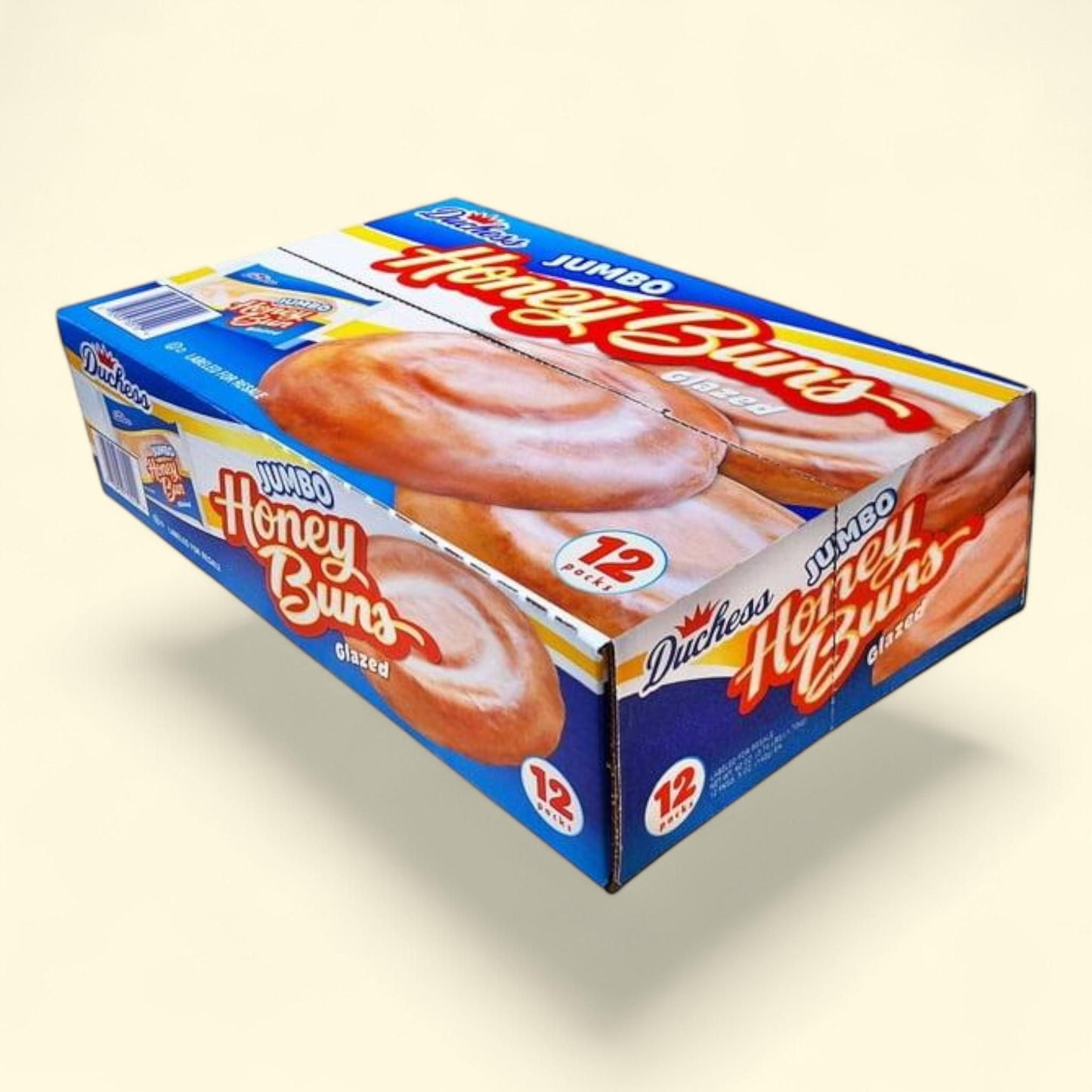 Duchess Glazed Honey Buns, 5 oz., 12 pk.