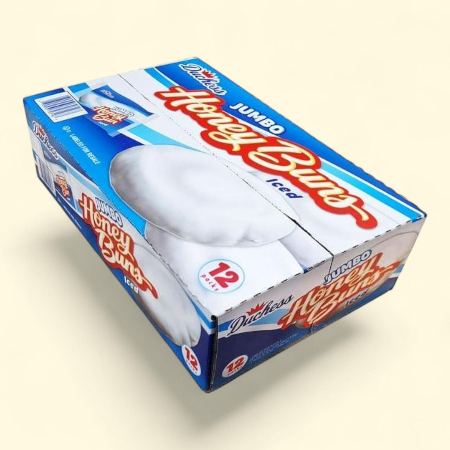 Duchess White Iced Honey Buns, 4.75 oz., 12 pk.