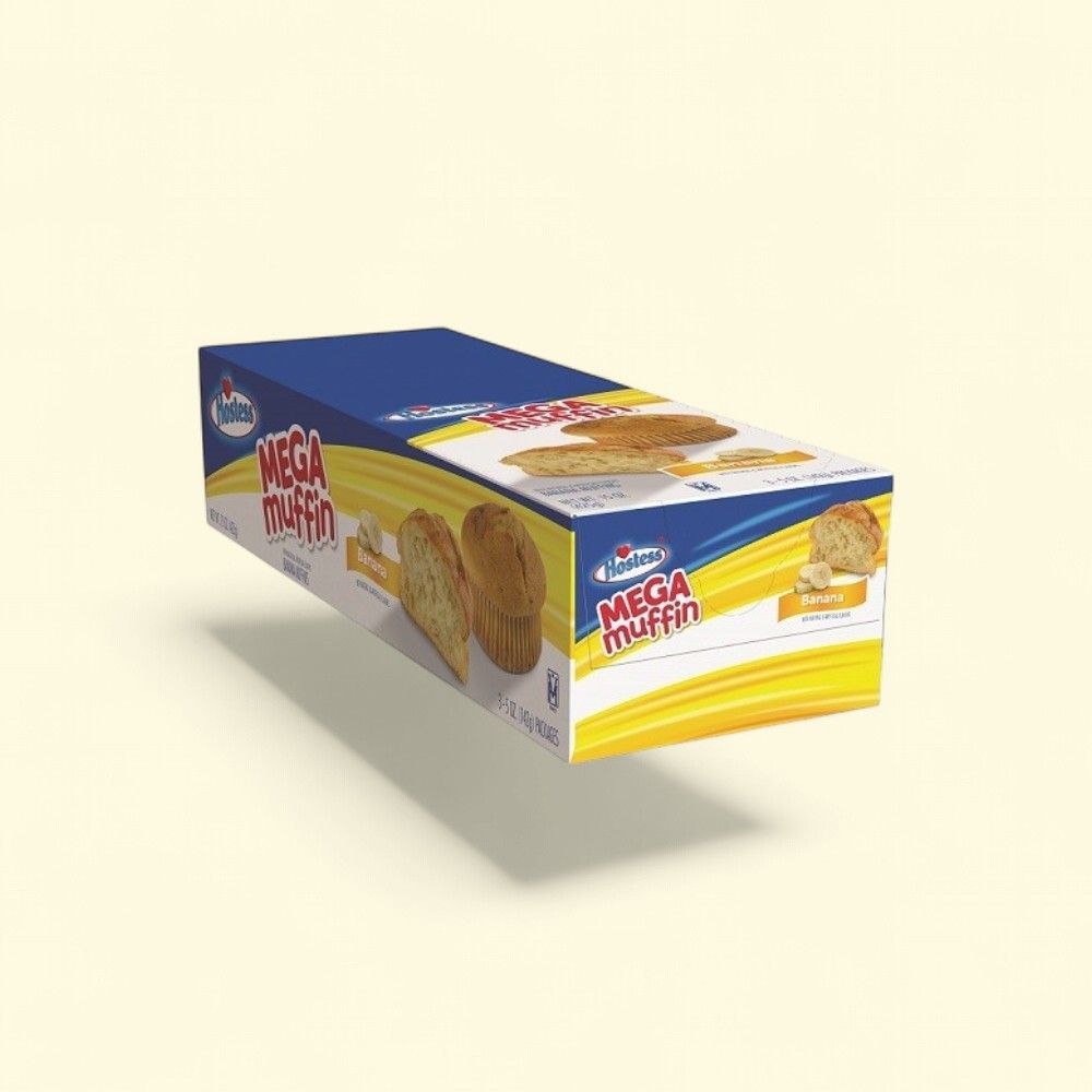 Hostess Banana Muffins, 3 Count — authentic US product shipped worldwide by Treatspree