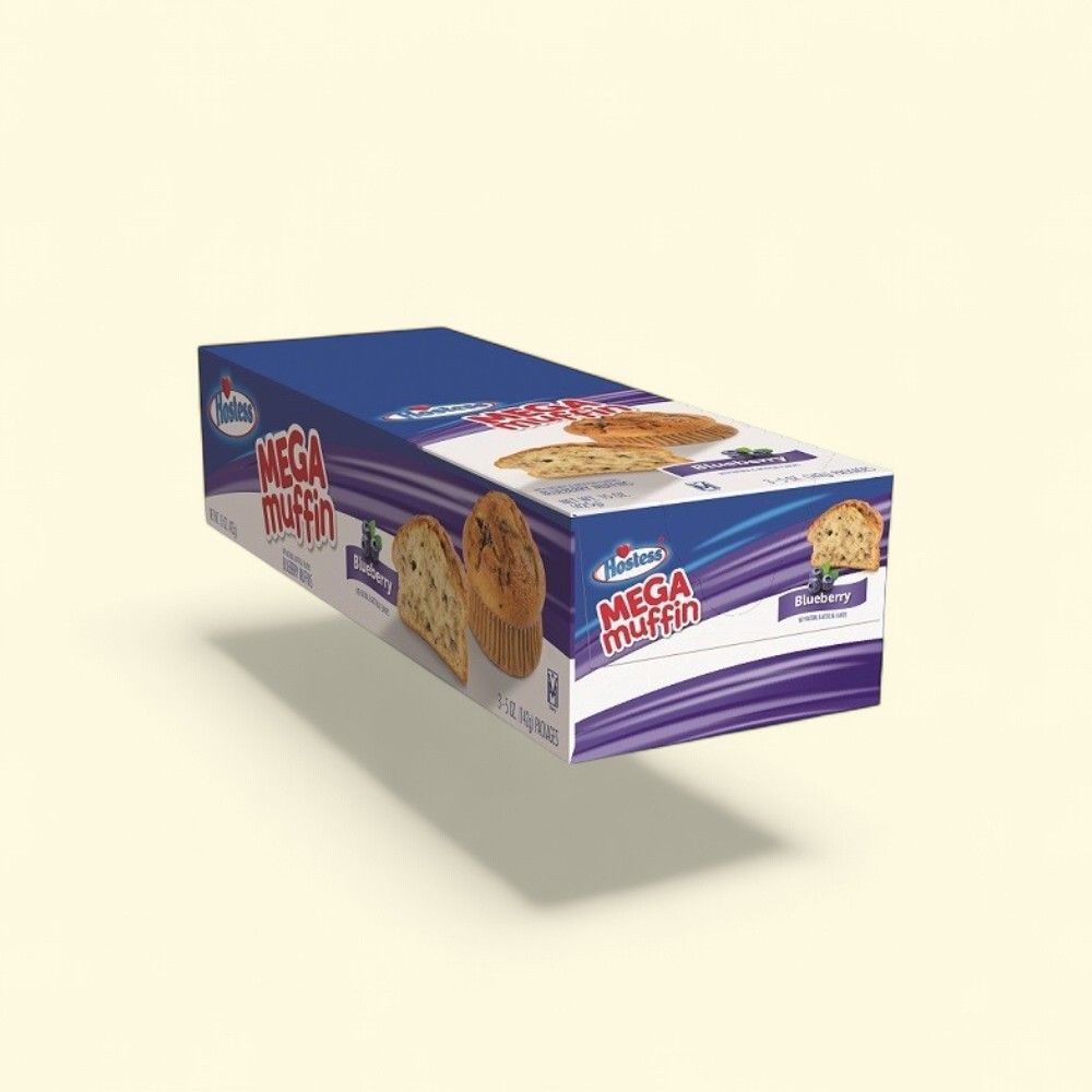 Hostess Blueberry Muffins (3 Count, 5oz) — authentic US product shipped worldwide by Treatspree