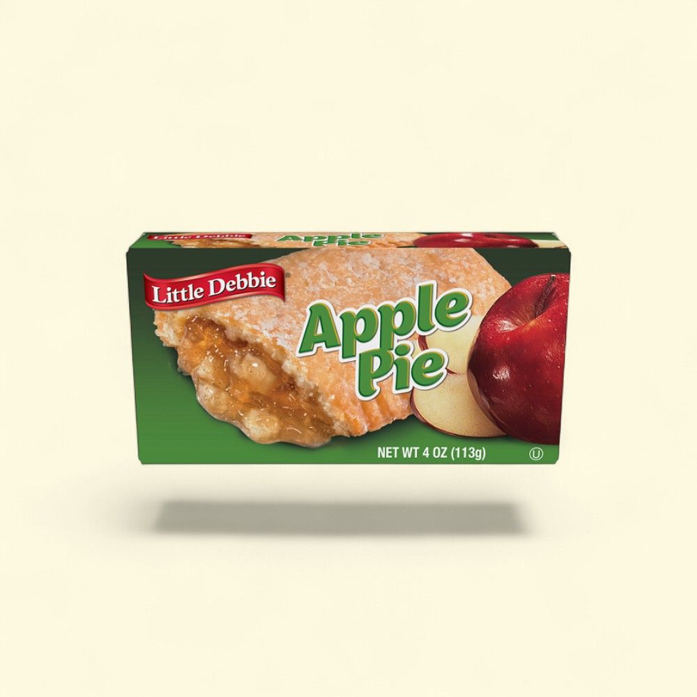 Little Debbie Apple Fruit Pies, 8 Count 4oz (113g) Each — authentic US product shipped worldwide by Treatspree