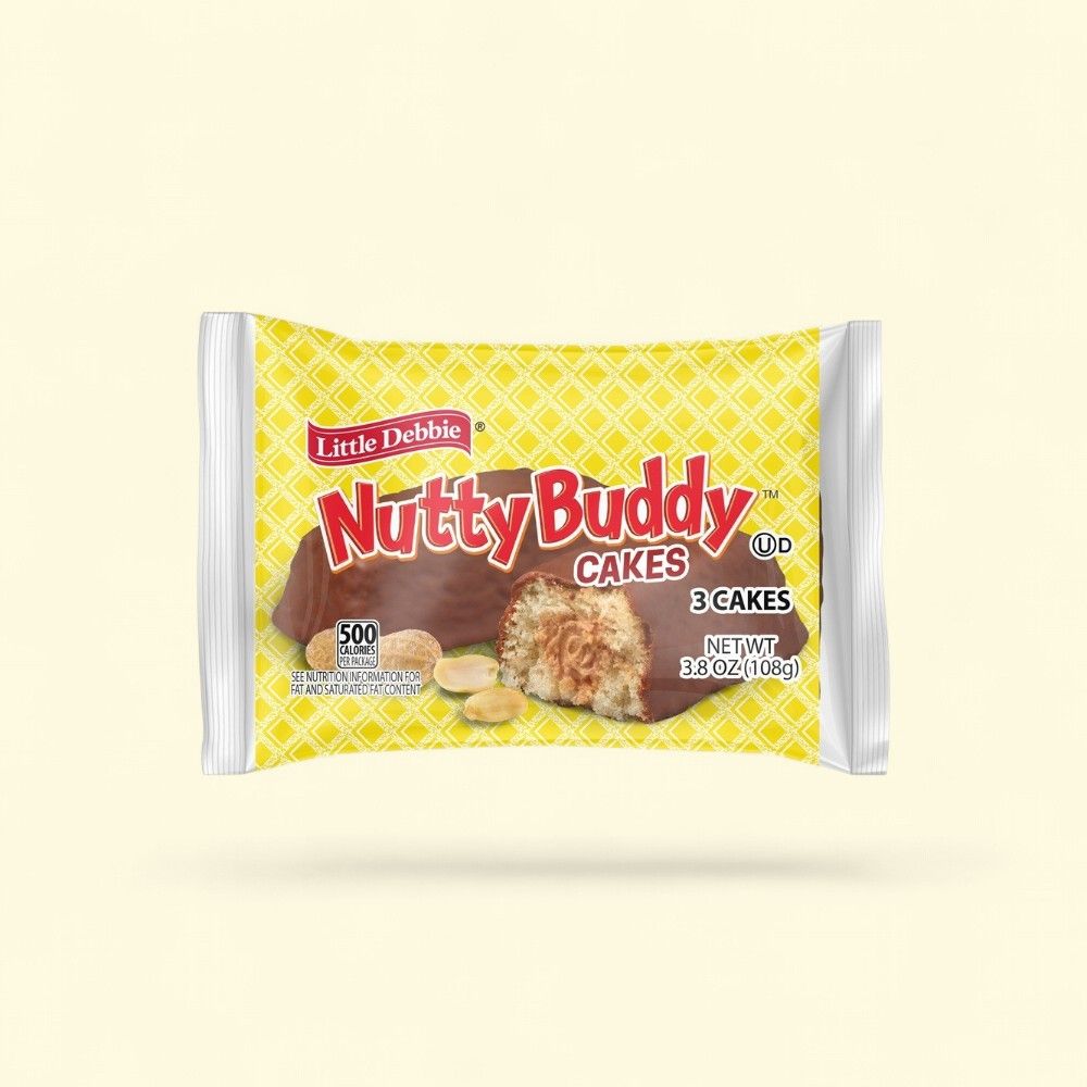 Little Debbie Nutty Buddy Cakes 6-Count — authentic US product shipped worldwide by Treatspree