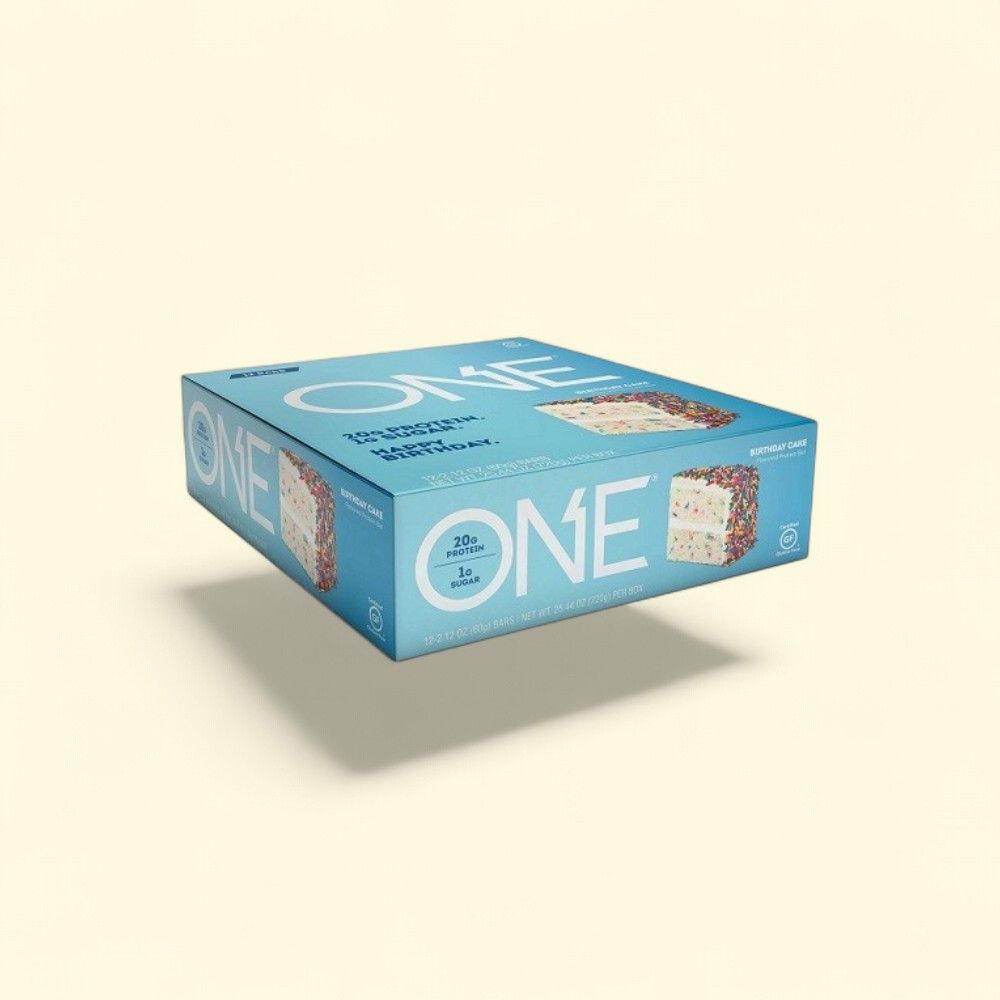 ONE Birthday Cake Protein Bars, 12-Count — authentic US product shipped worldwide by Treatspree