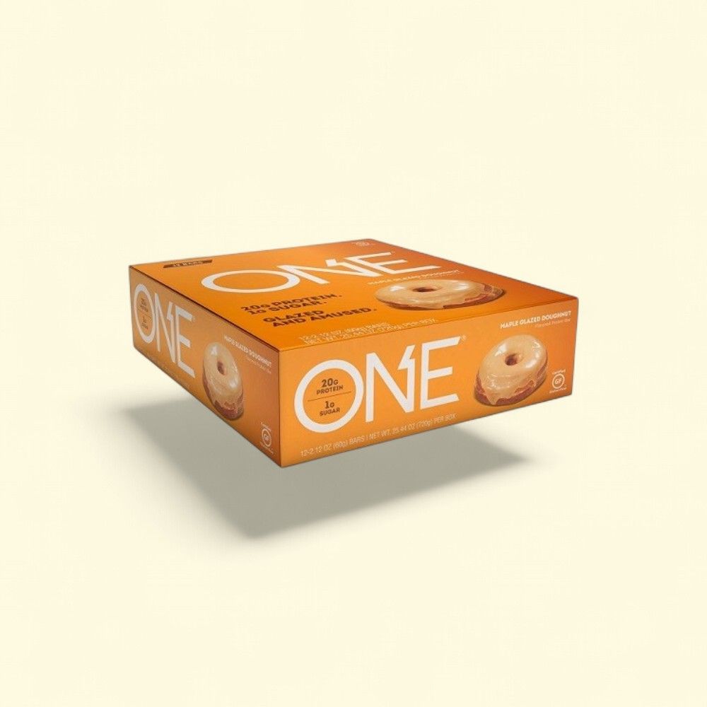 ONE Maple Glazed Doughnut Protein Bar, 12 Count — authentic US product shipped worldwide by Treatspree