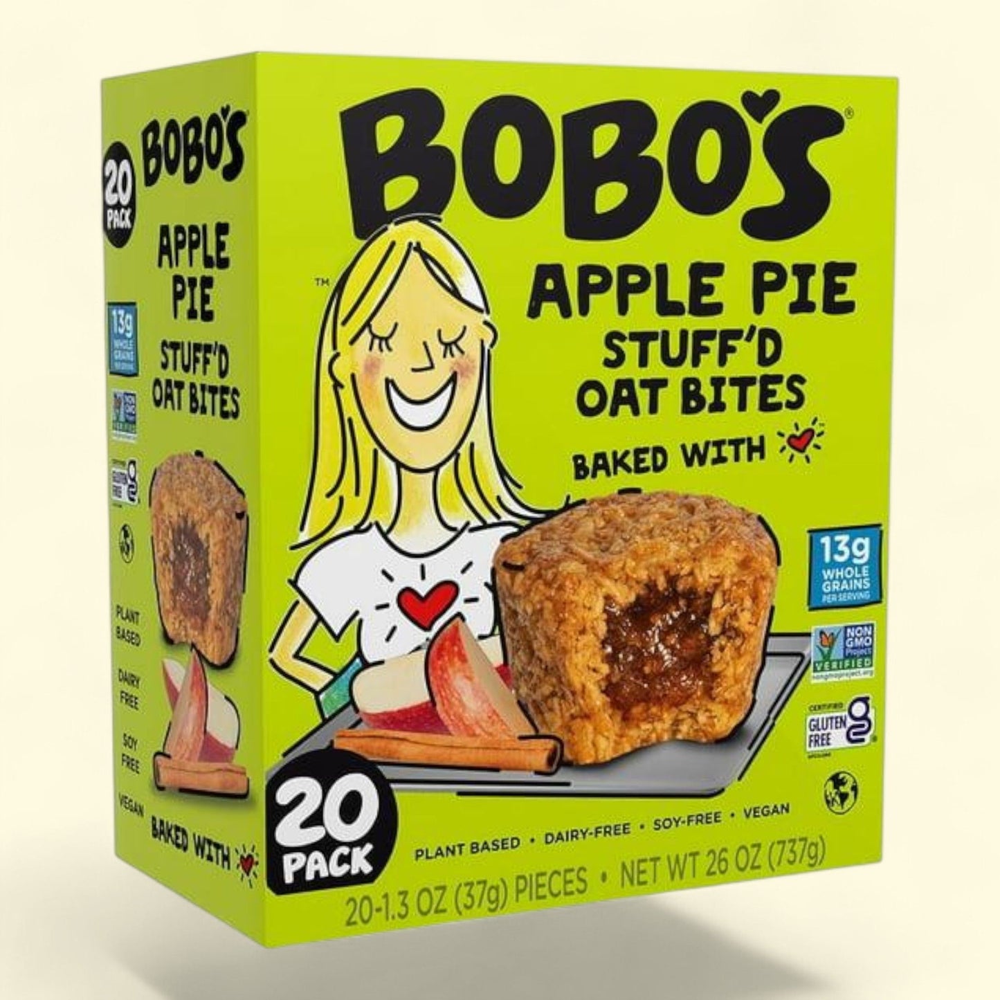 Bobo's Apple Pie Oat Bites, 20 ct.