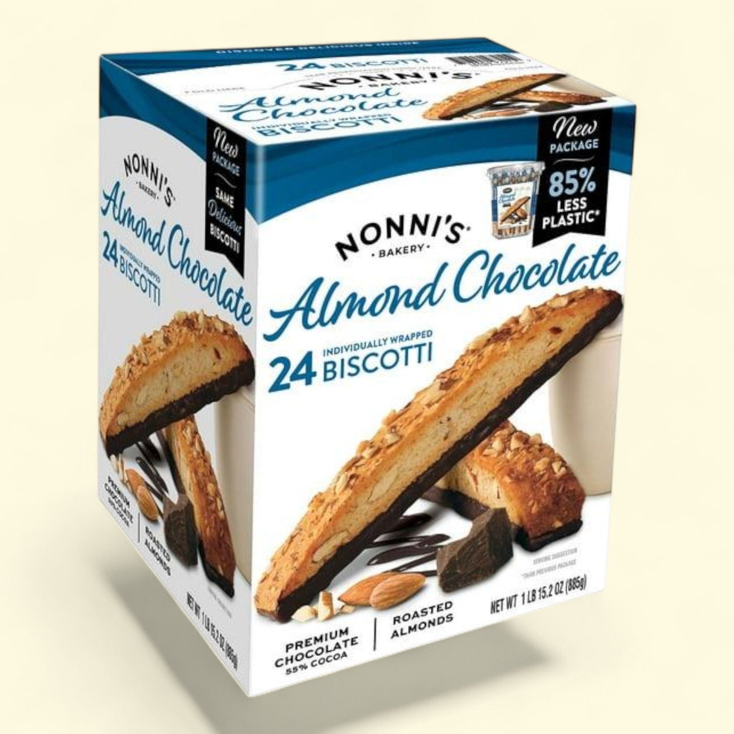 Nonni's Almond Chocolate Biscotti, 24 ct.