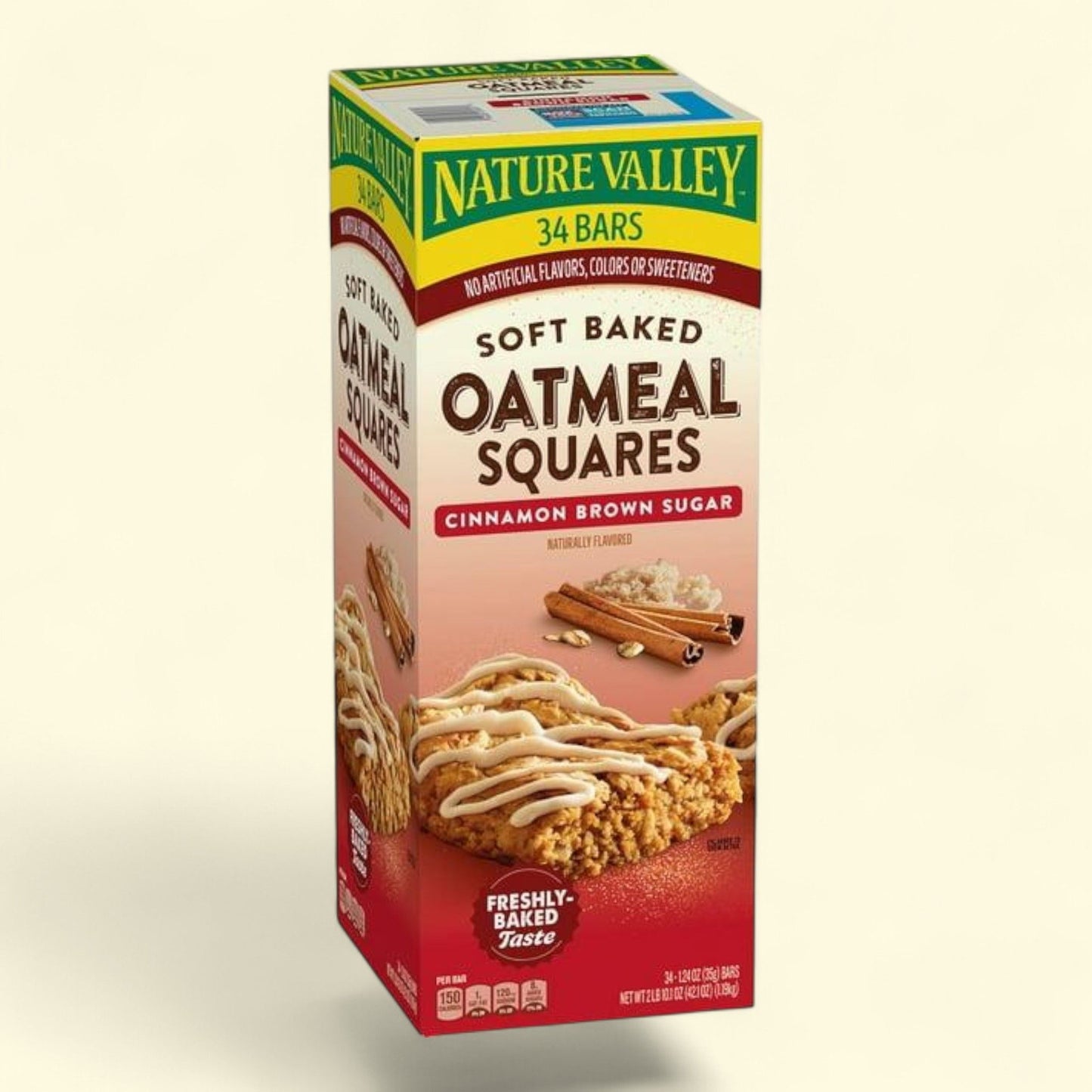 Nature Valley Soft Baked Oatmeal Squares, 34 ct.