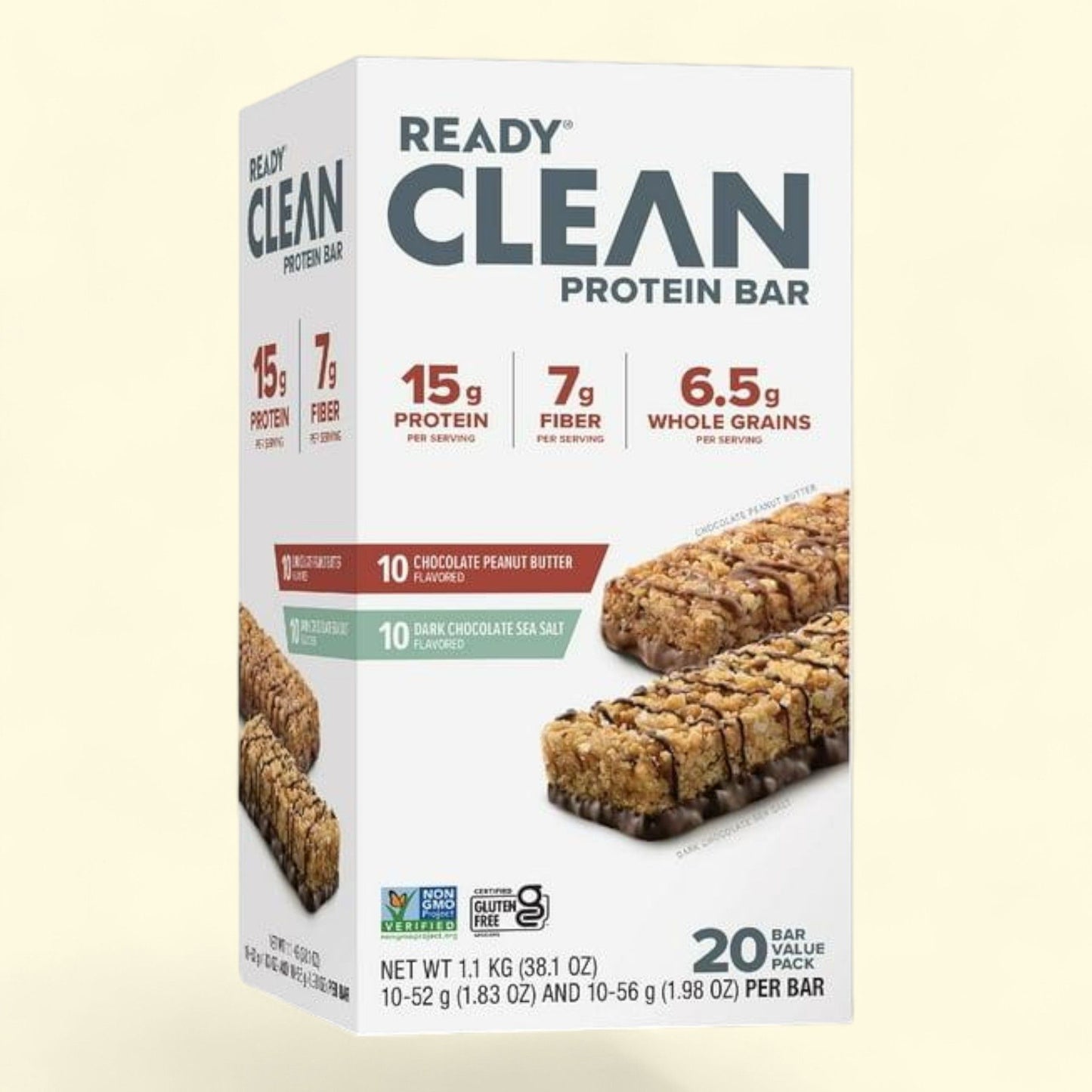 Ready Protein Bar, Variety Pack, 20 ct