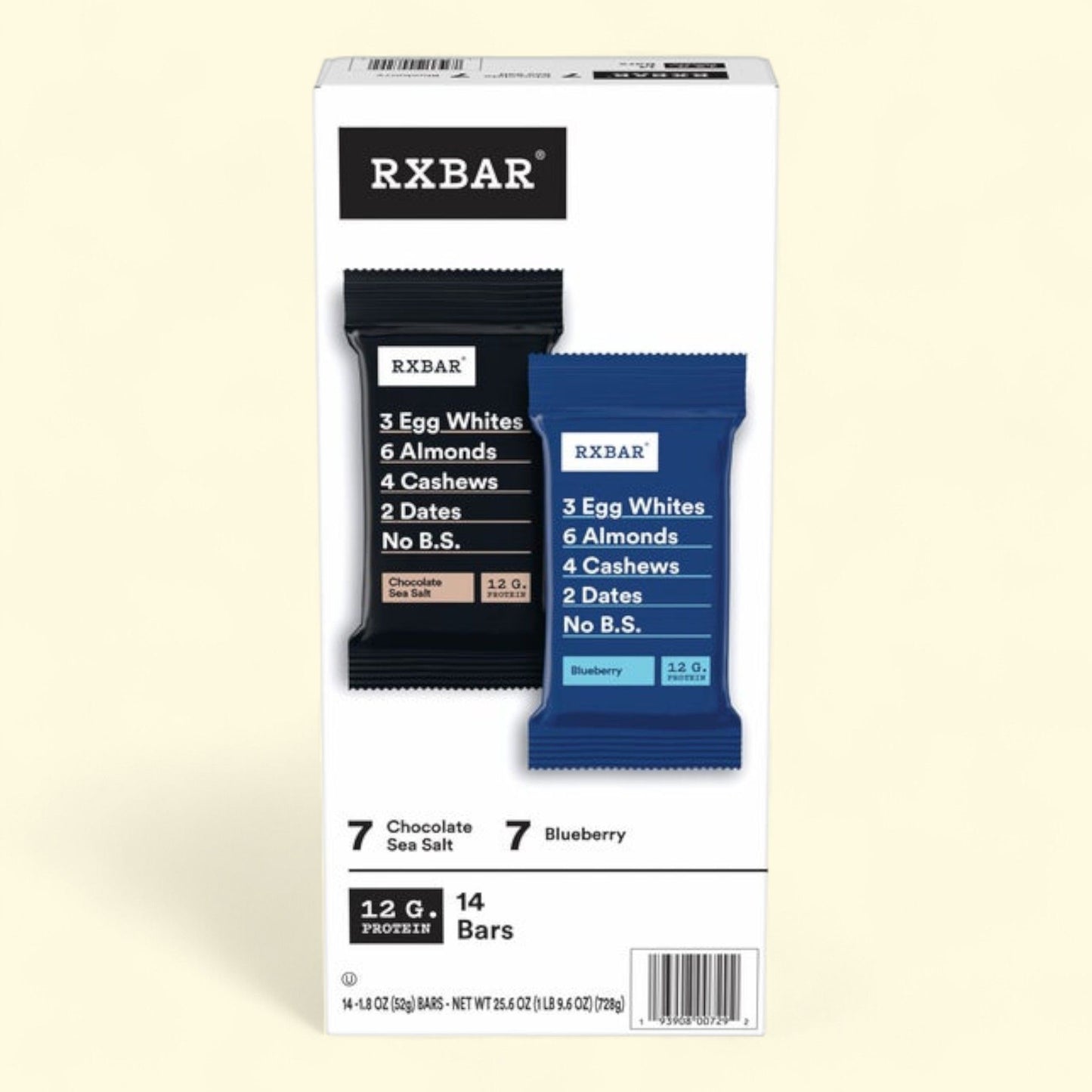 RXBAR Protein Bars, Variety Pack, 14-count