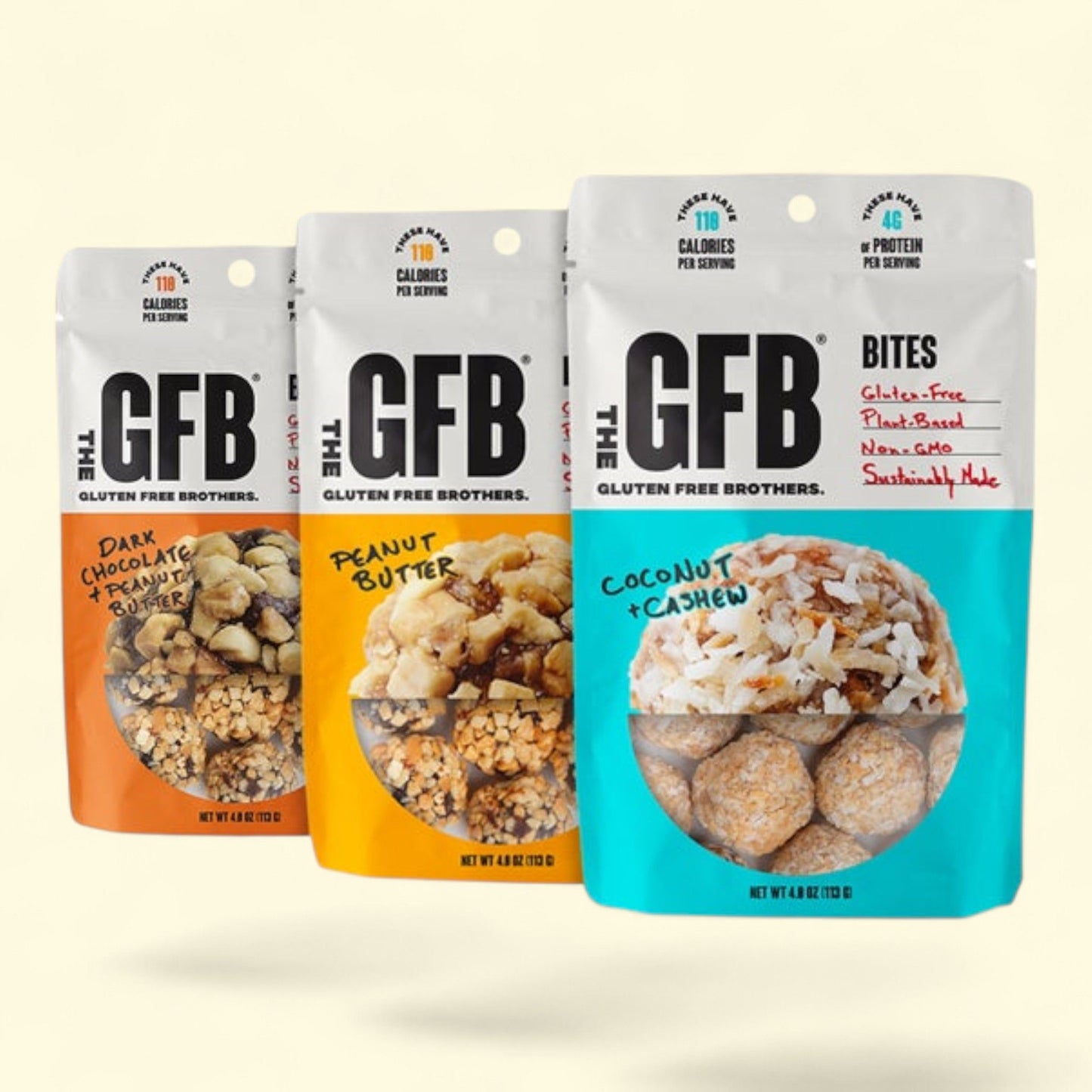 Gluten Free Brothers Variety Bites, 6 count