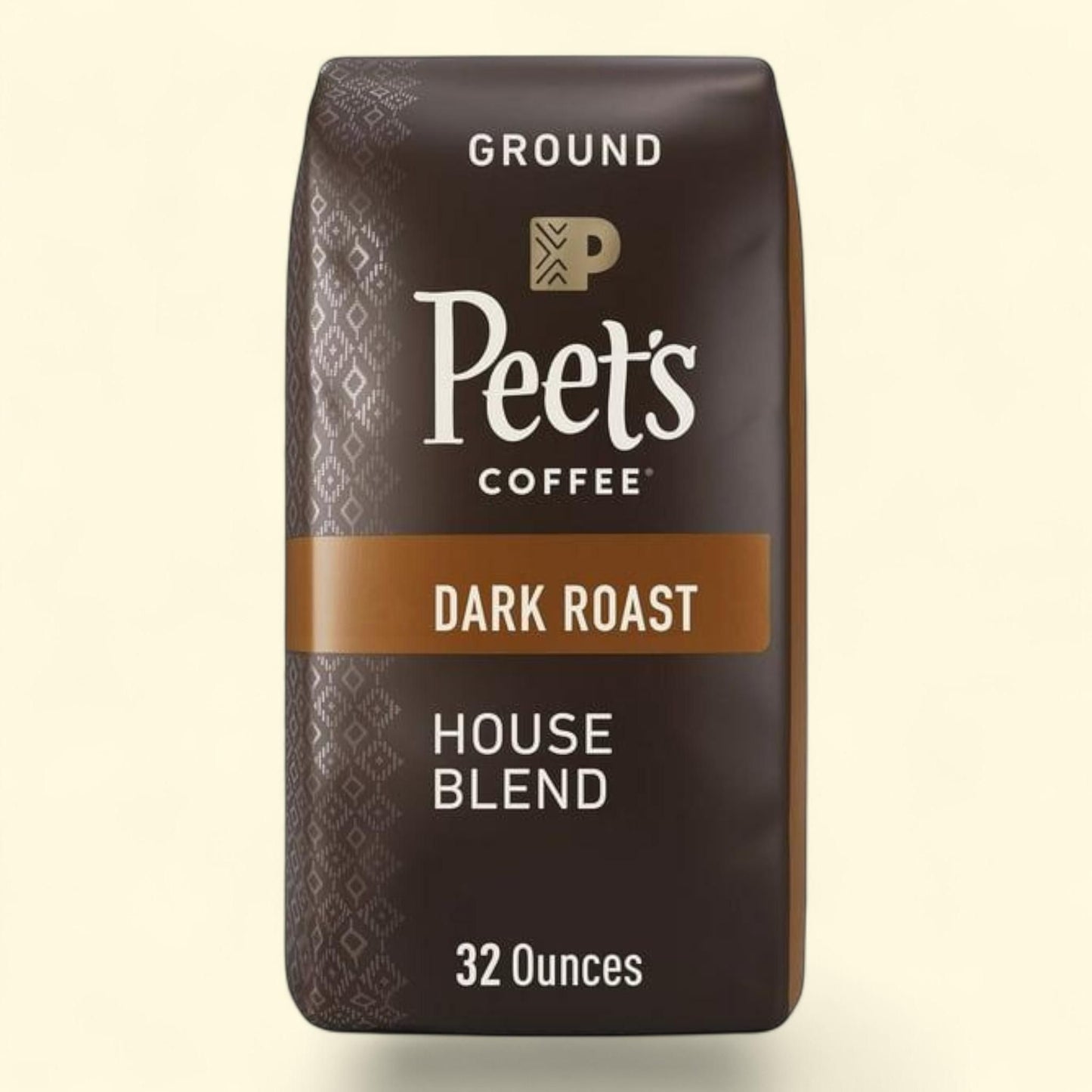 Peet's Coffee Ground Dark Roast, House Blend 32 oz.