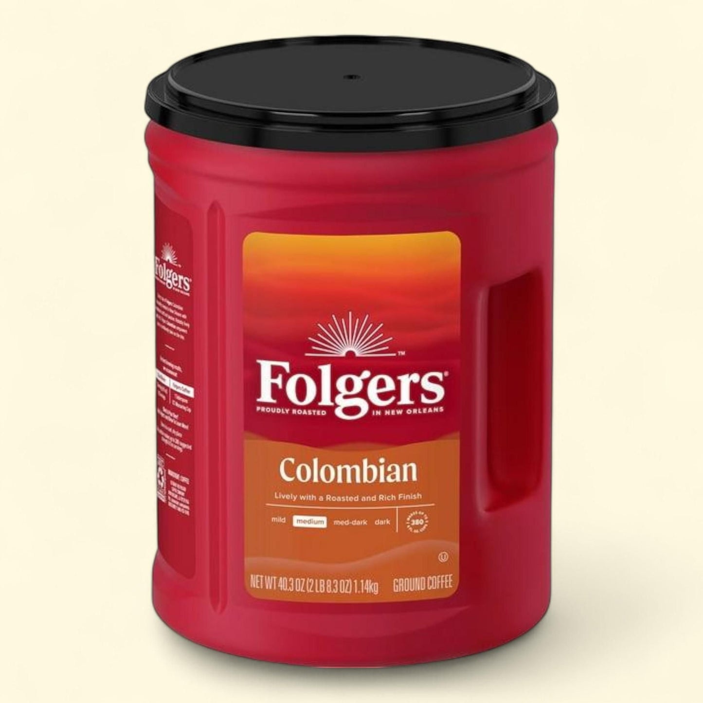 Folgers Ground Colombian Coffee, 40.3 oz.