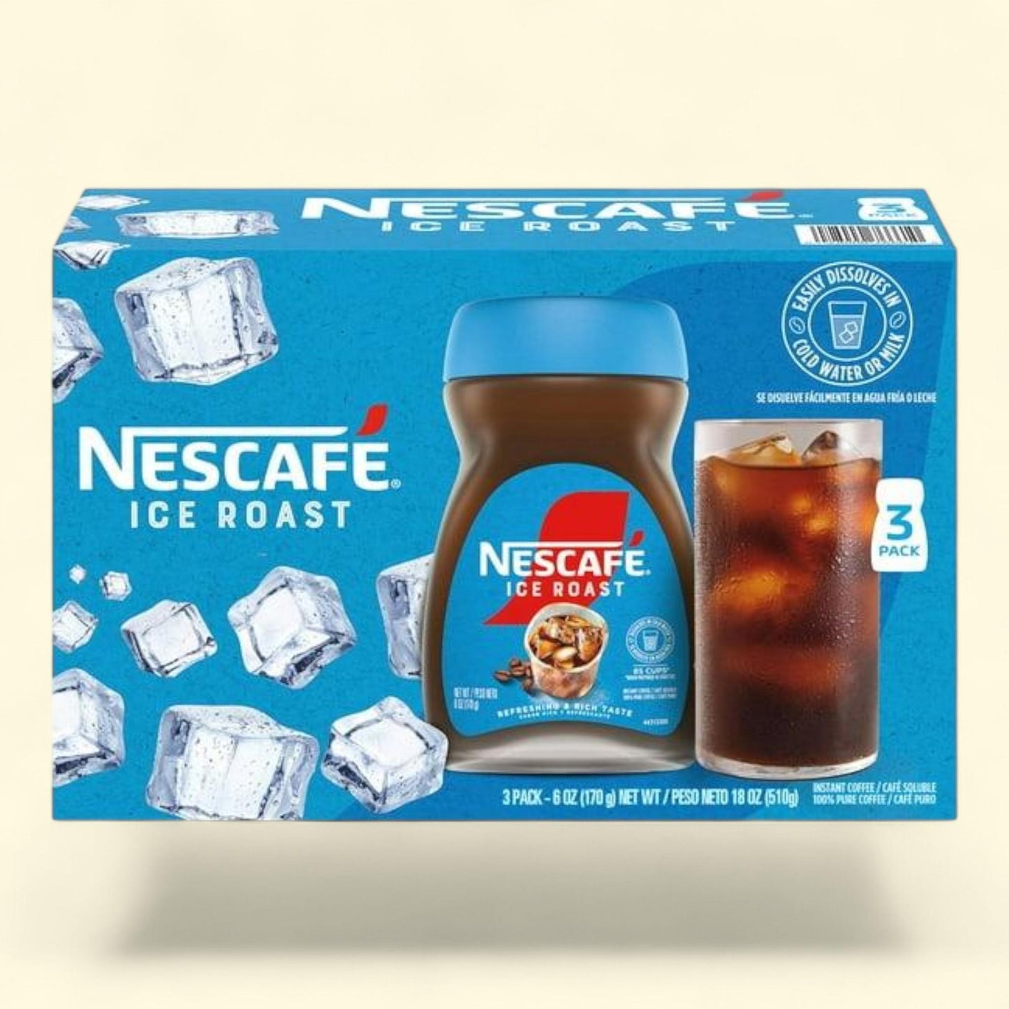 Nescafé Instant Coffee, 6 oz., 3 pk.