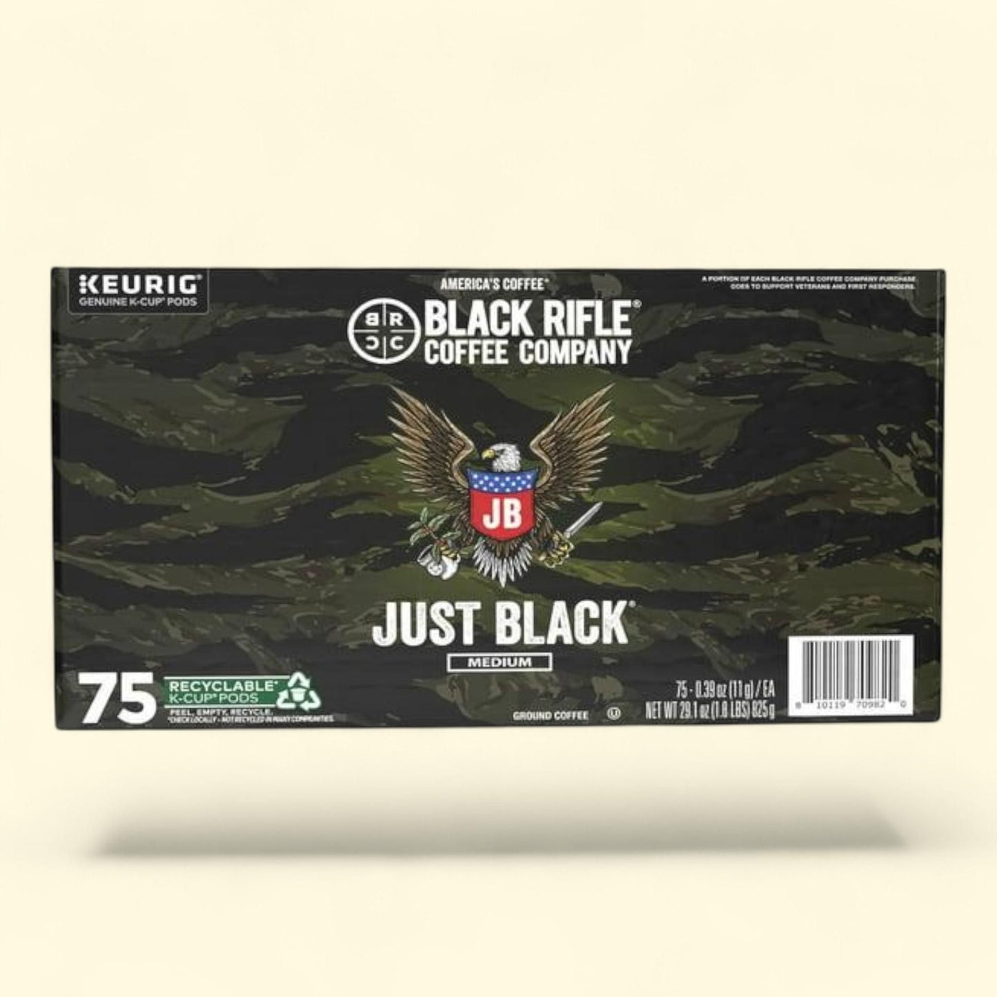 Black Rifle Coffee Company Just Black, 75 ct.